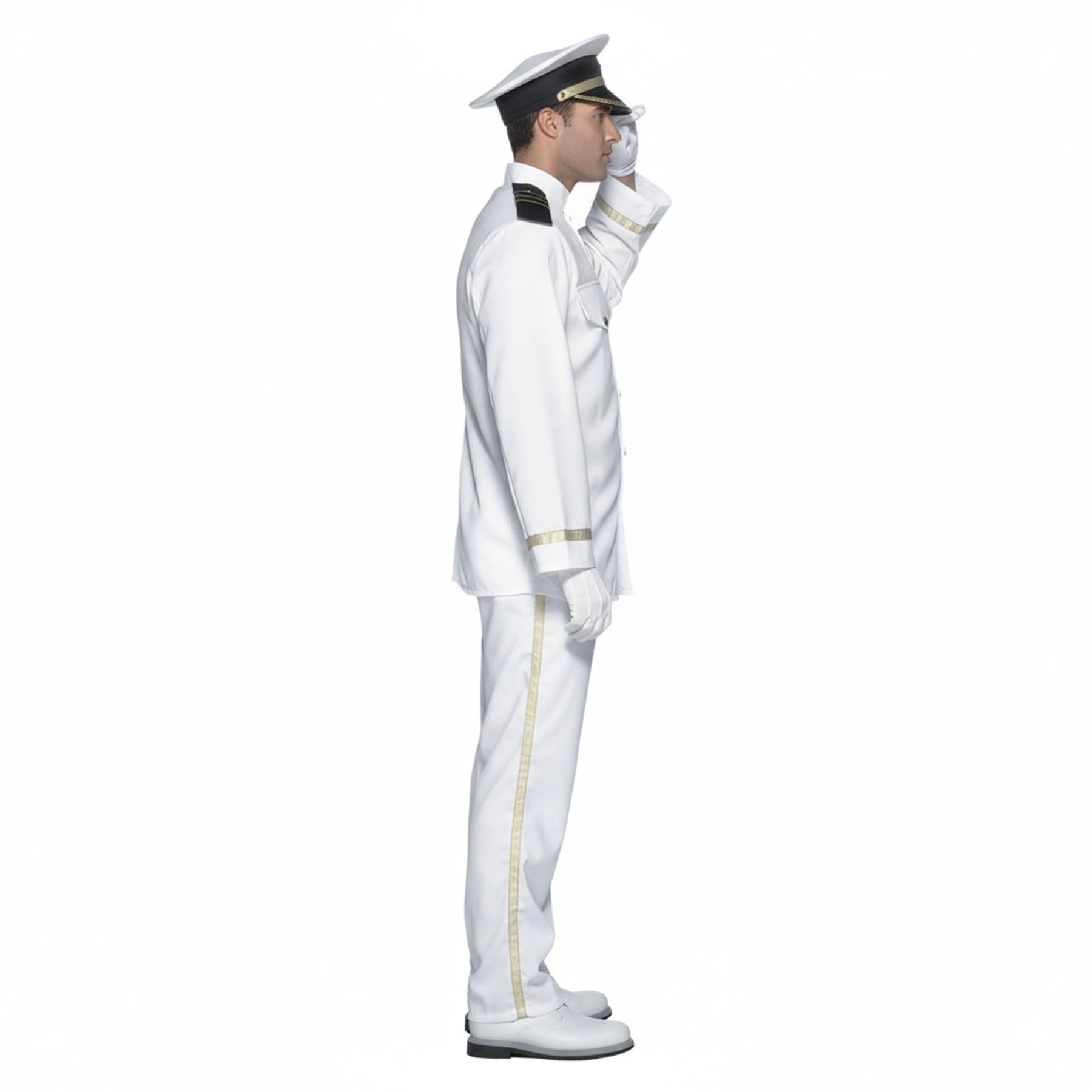 Naval Whites Chest Adult Costume
