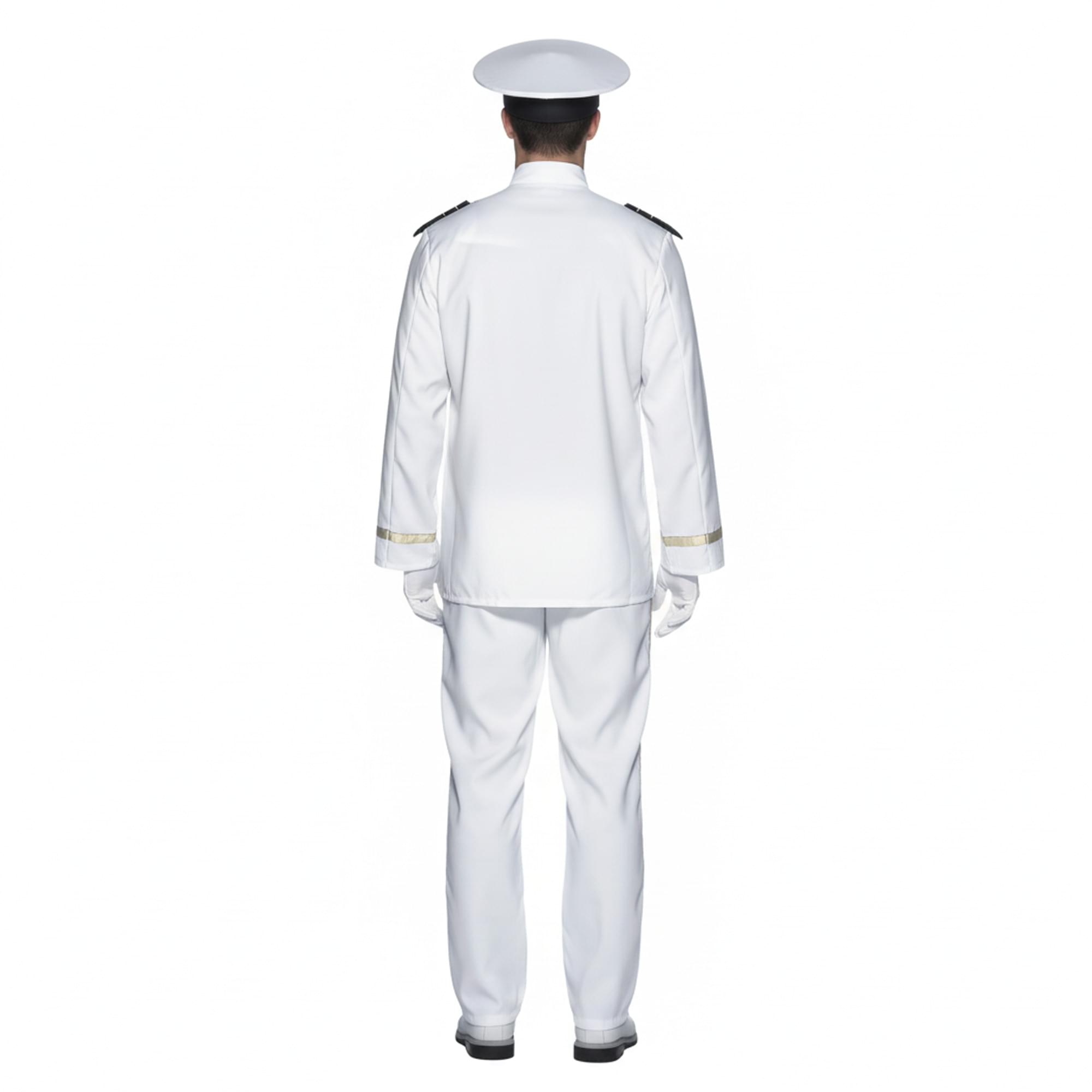 Naval Whites Chest Adult Costume