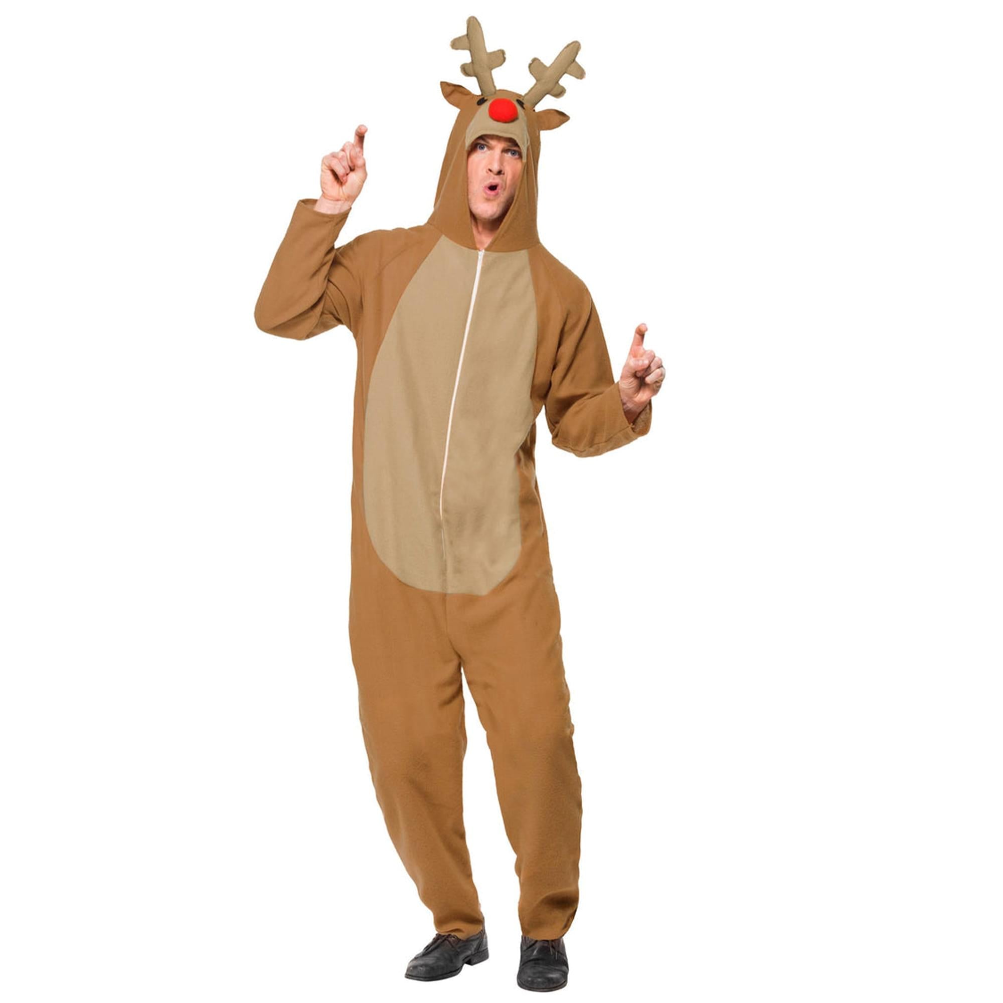 Reindeer All-In-One Adult Costume