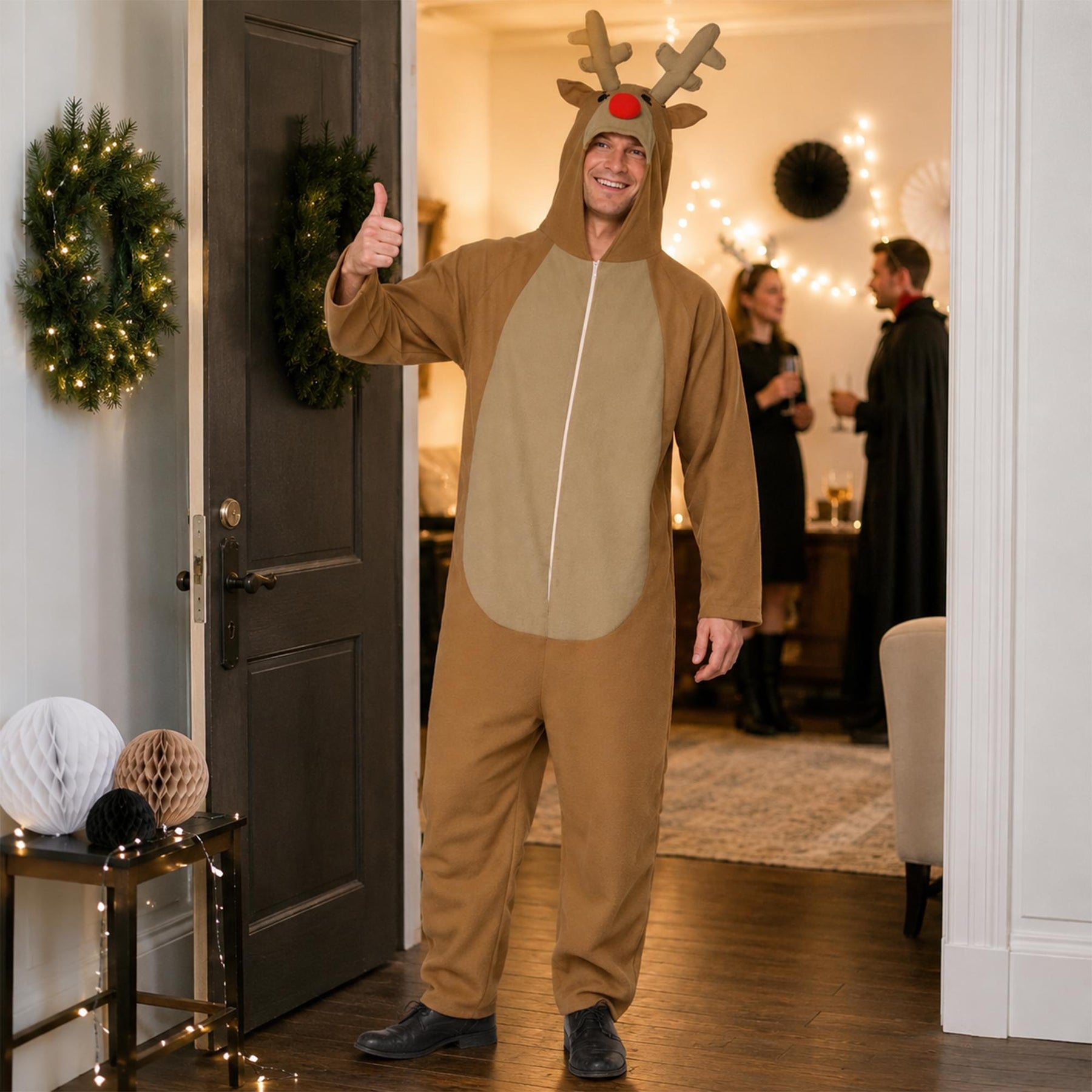 Reindeer All-In-One Adult Costume