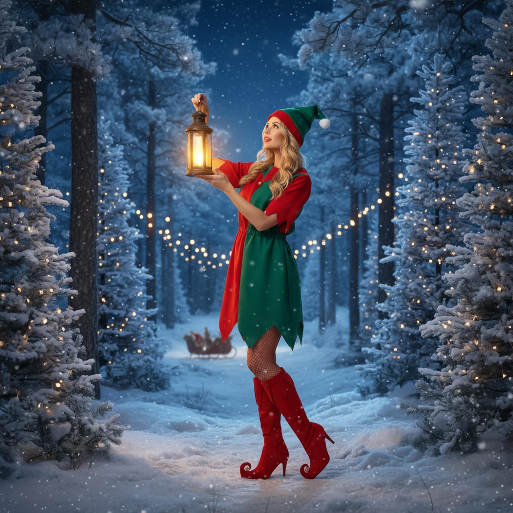 Female Elf Adult Costume