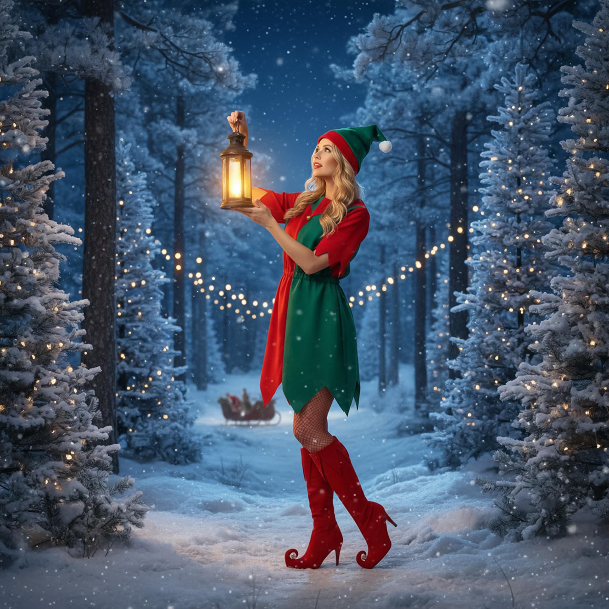 Female Elf Adult Costume