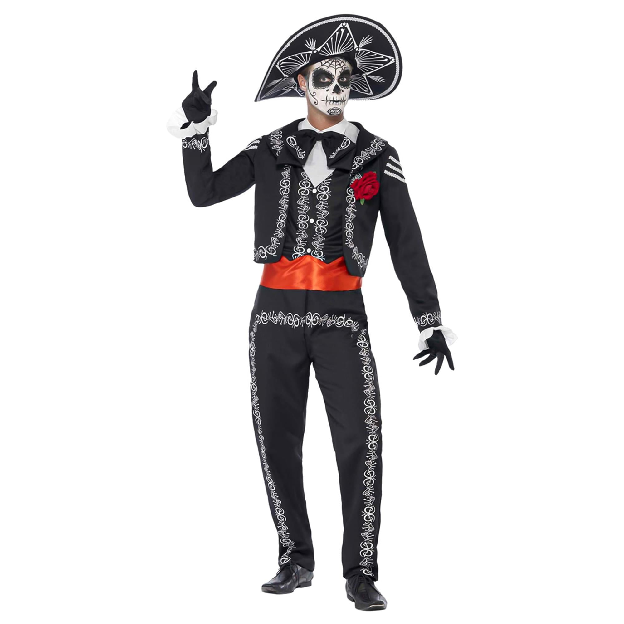 Day of the Dead Senor Bones Adult Costume