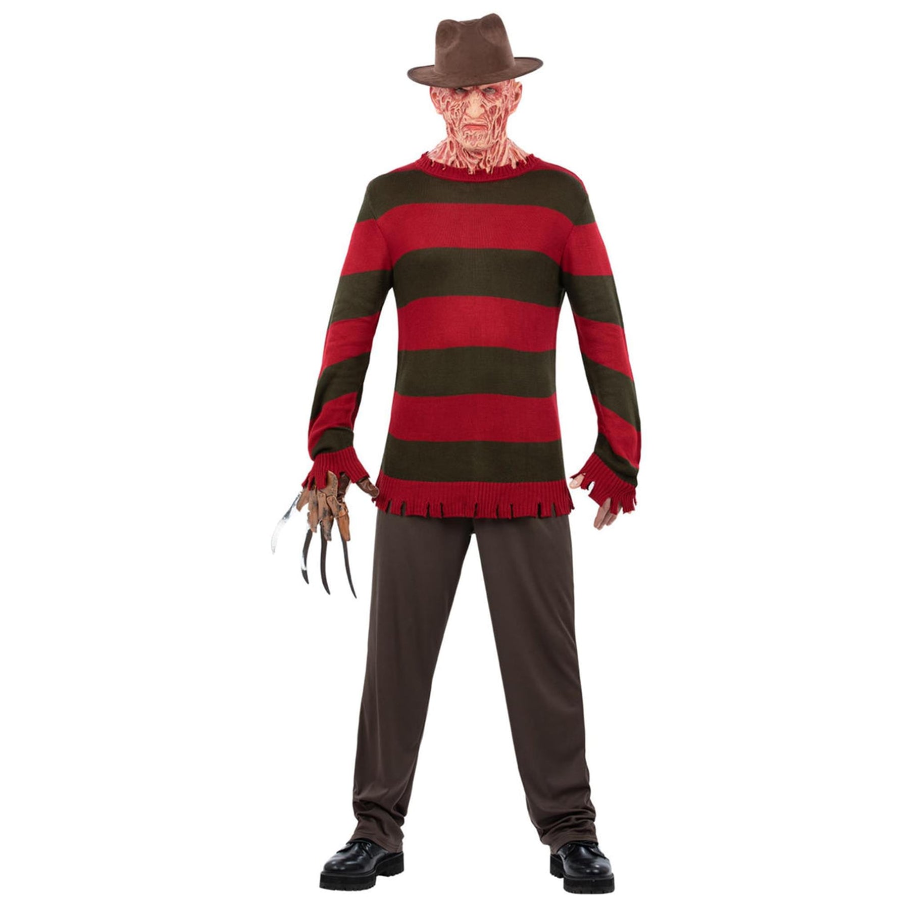 A Nightmare On Elm Street Freddy Krueger Adult Costume Jumper