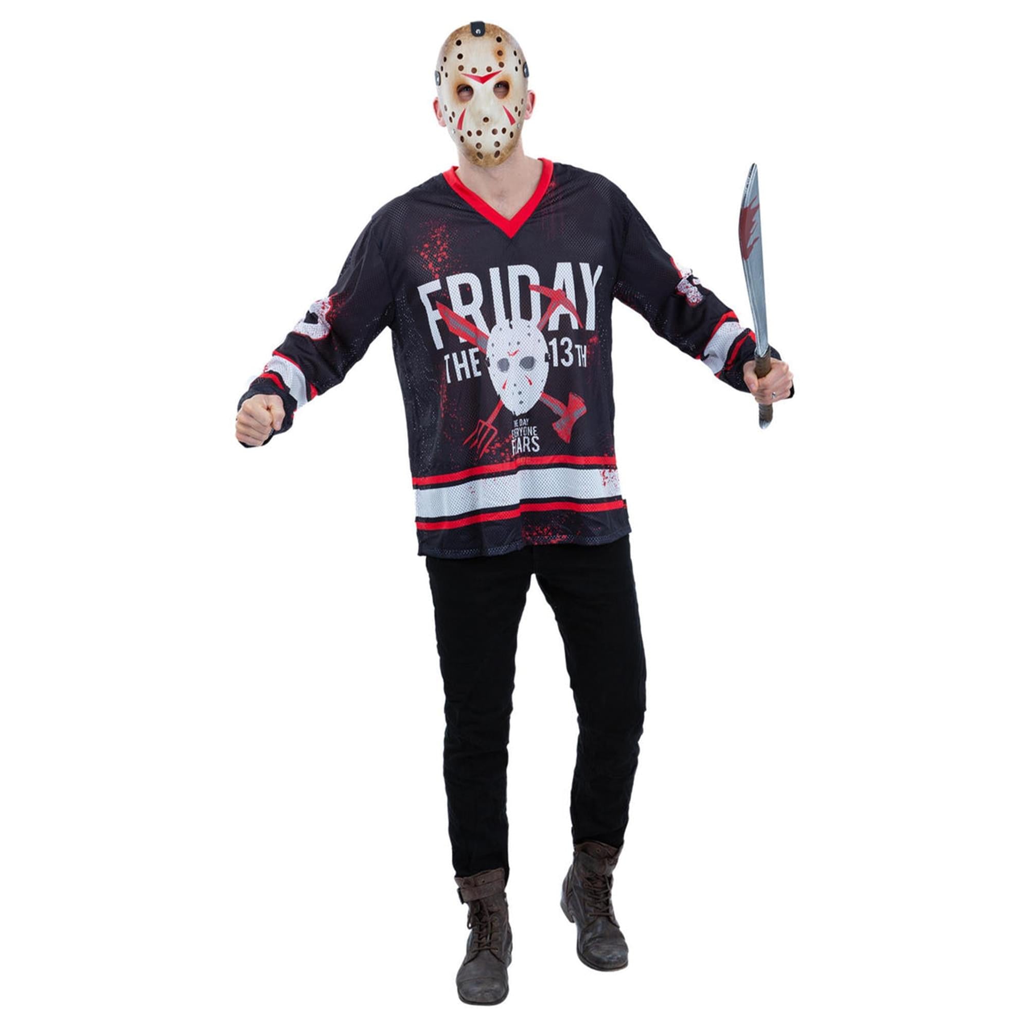 Friday the 13th Hockey Top Adult Costume