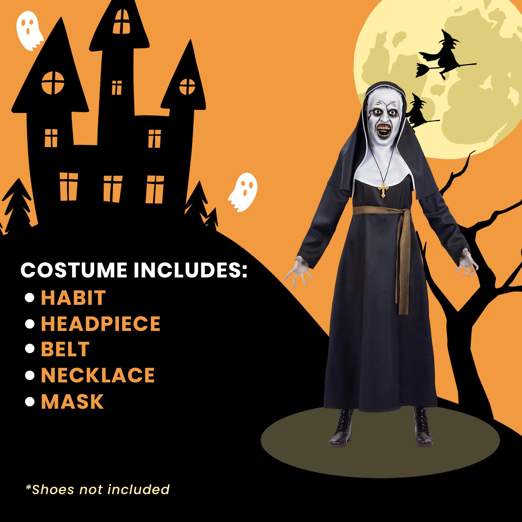 The Nun Valek Adult Costume