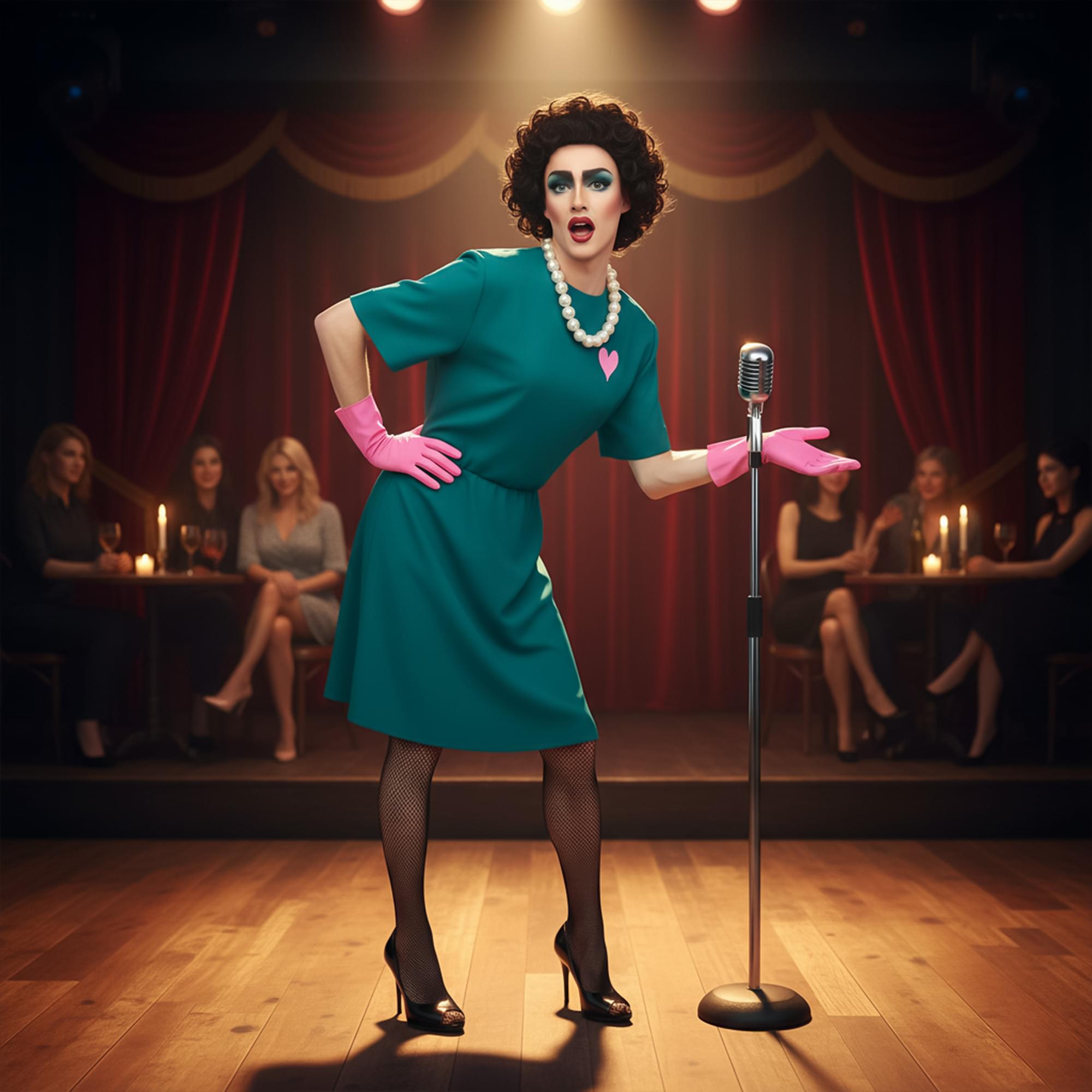 Frank-n-furter Surgical Adult Costume