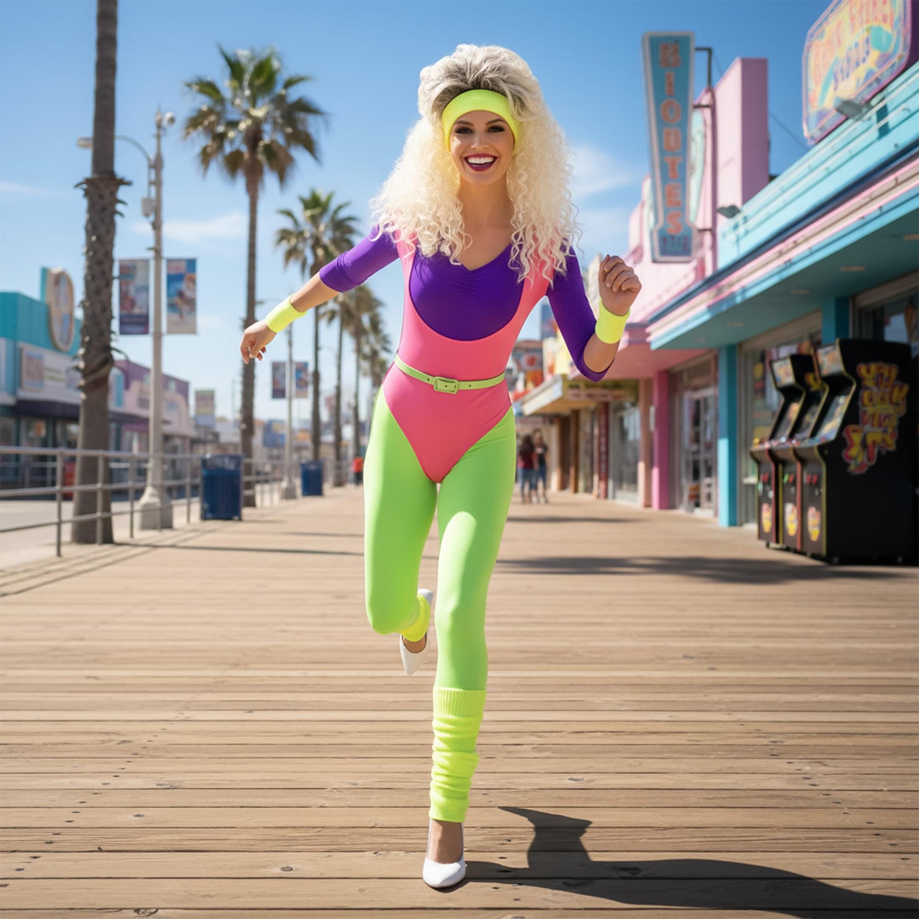 80 Work Out Adult Costume