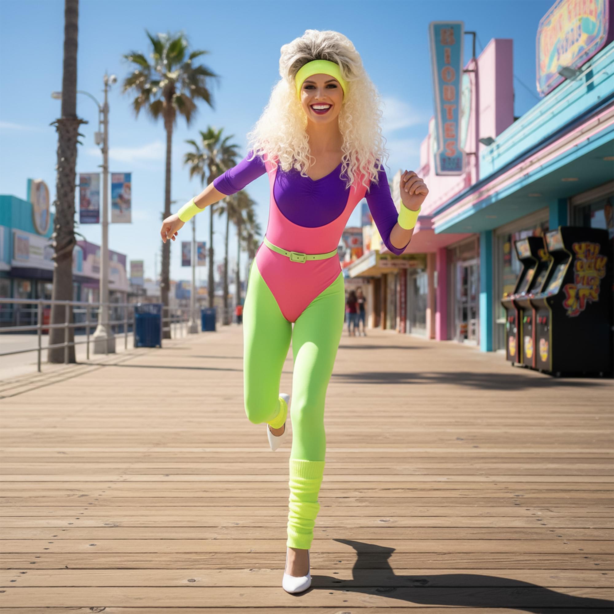 80 Work Out Adult Costume