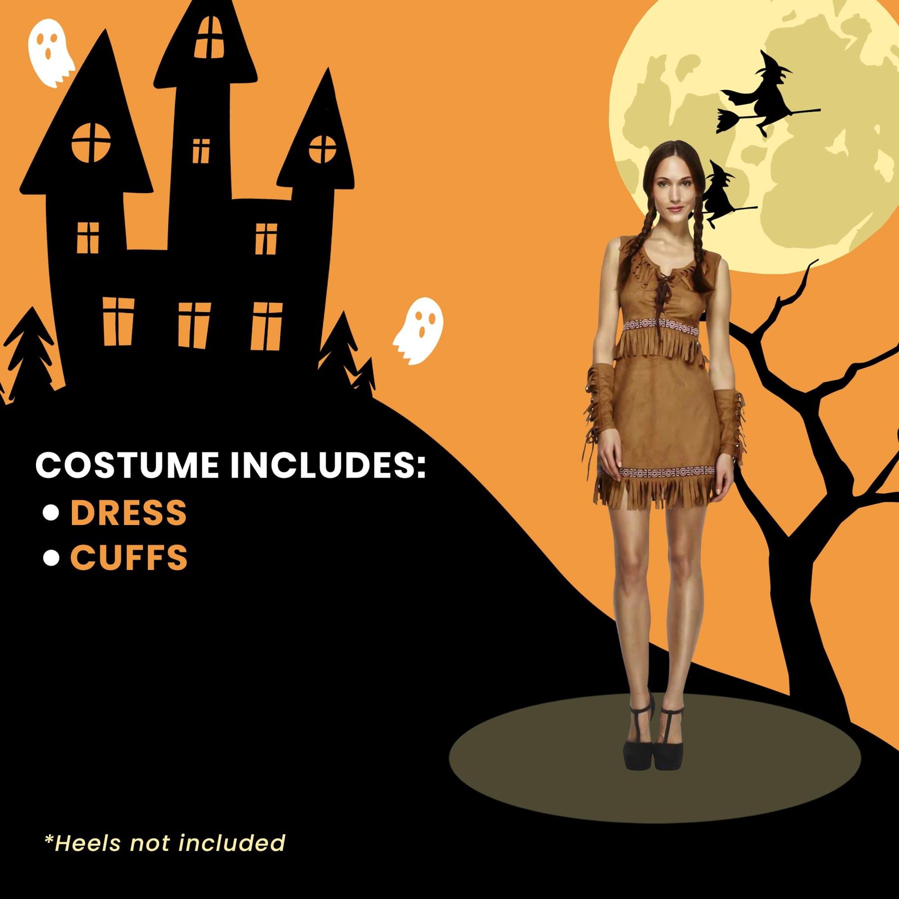 Fever Pocahontas Child Costume