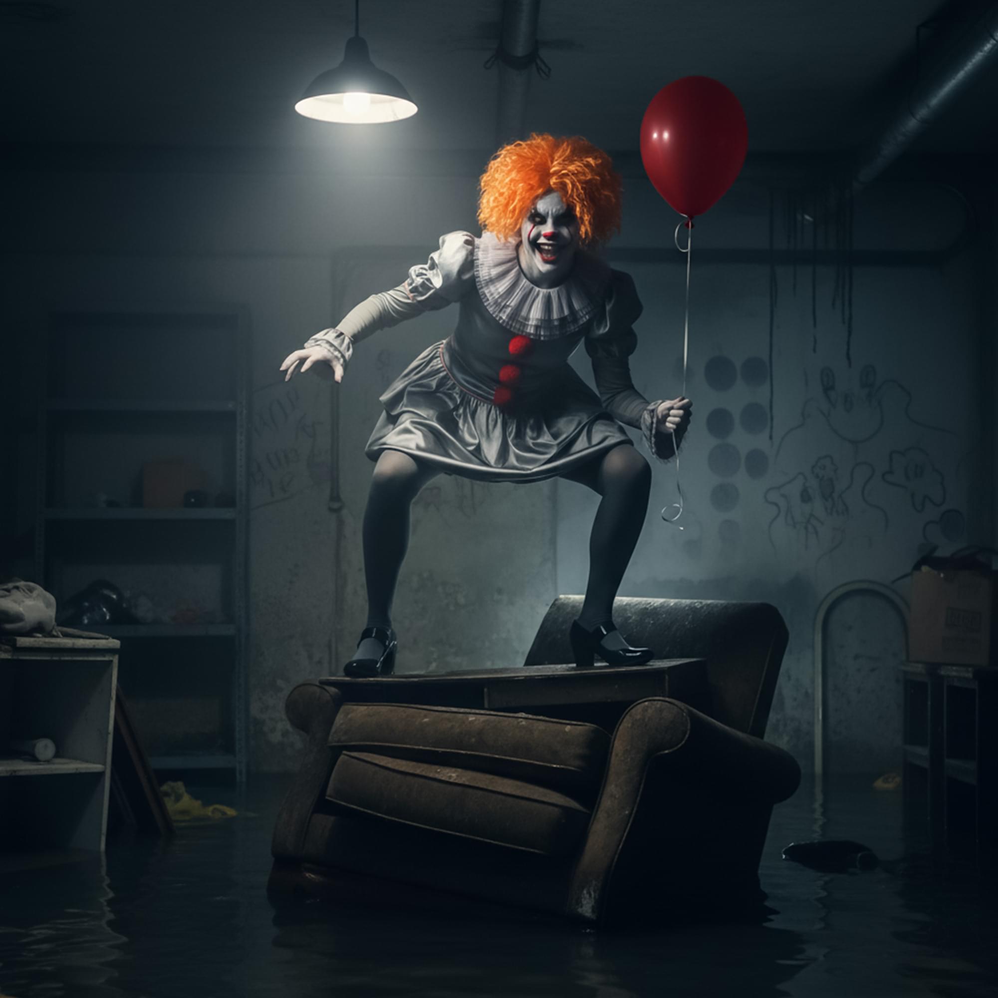 It Chapter 2, Pennywise Women Adult Costume