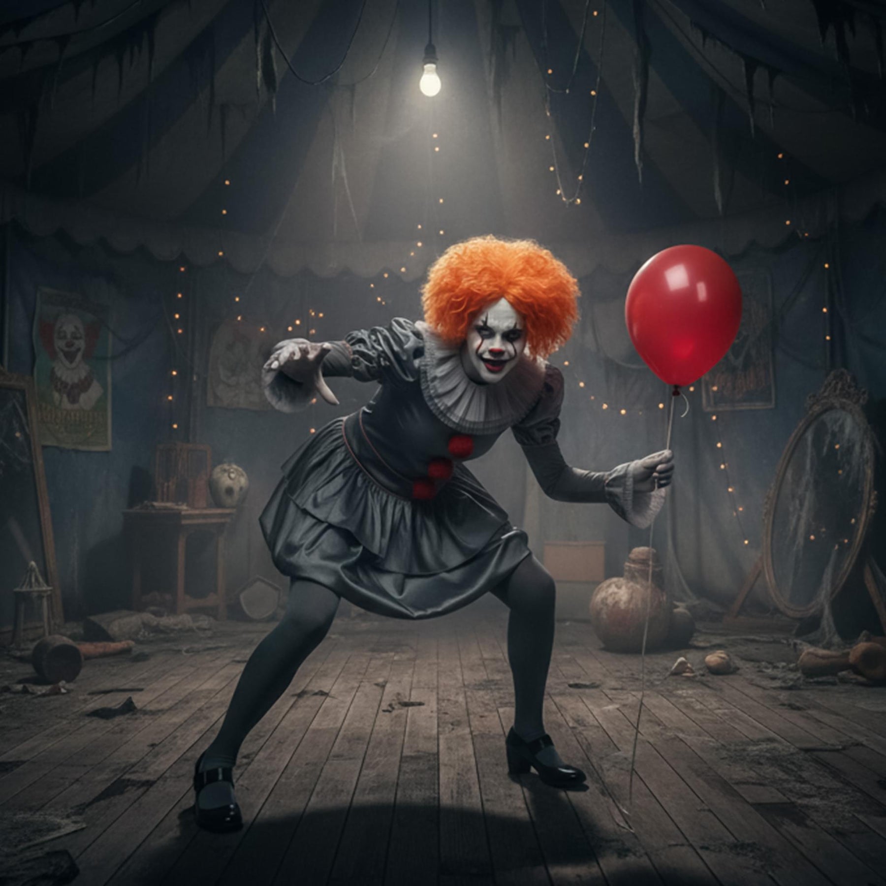 It Chapter 2, Pennywise Women Adult Costume