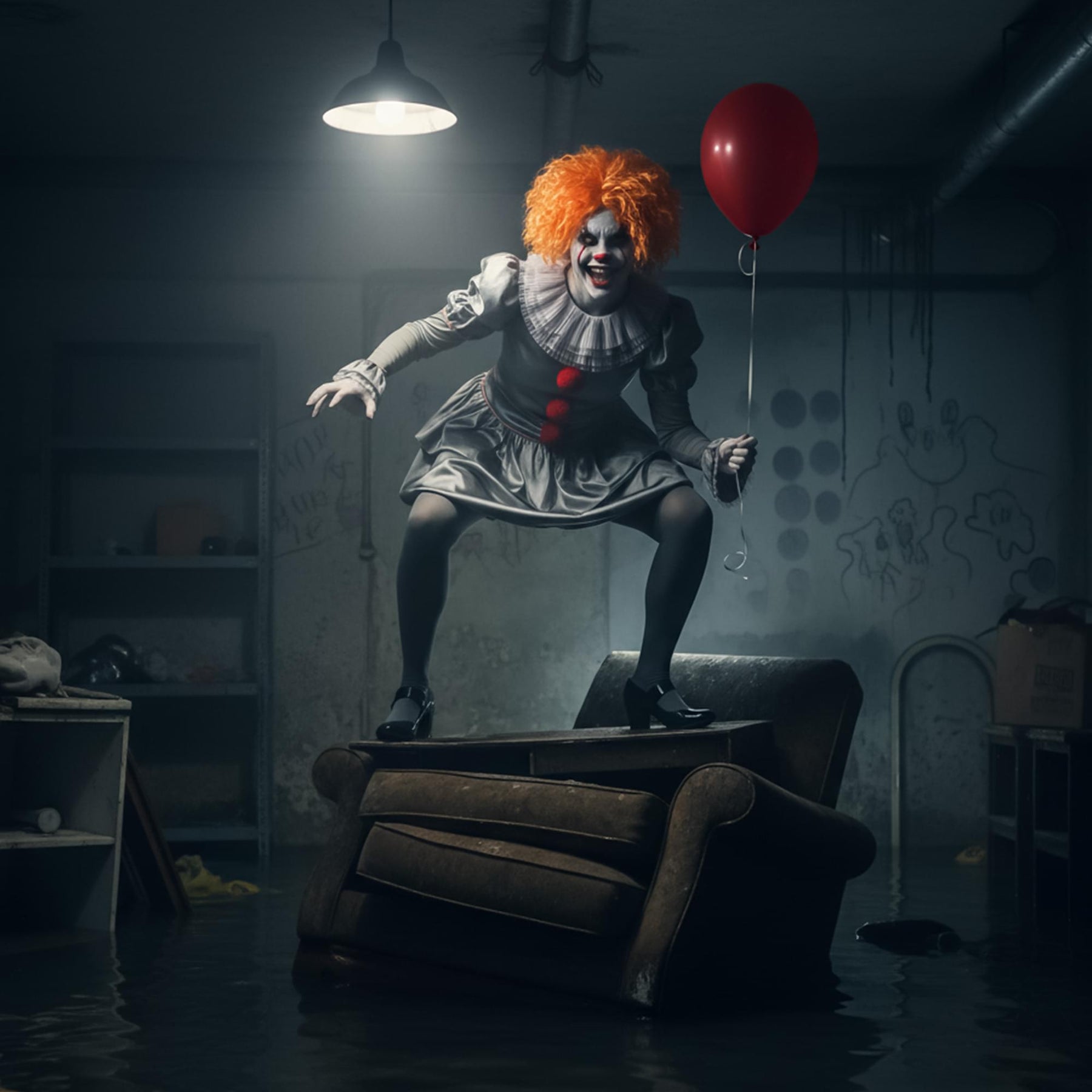 It Chapter 2, Pennywise Women Adult Costume