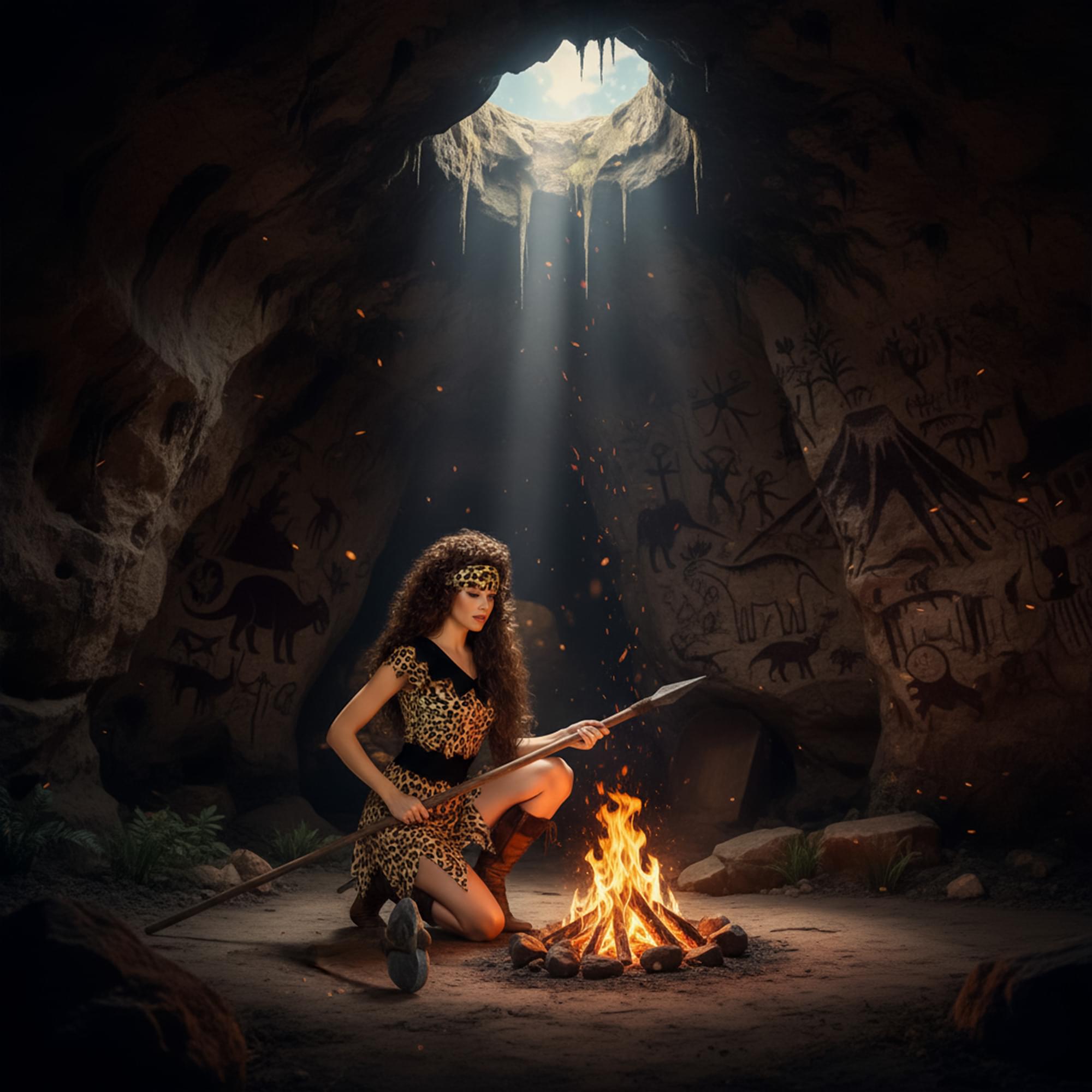 Cavewoman Tunic Adult Costume