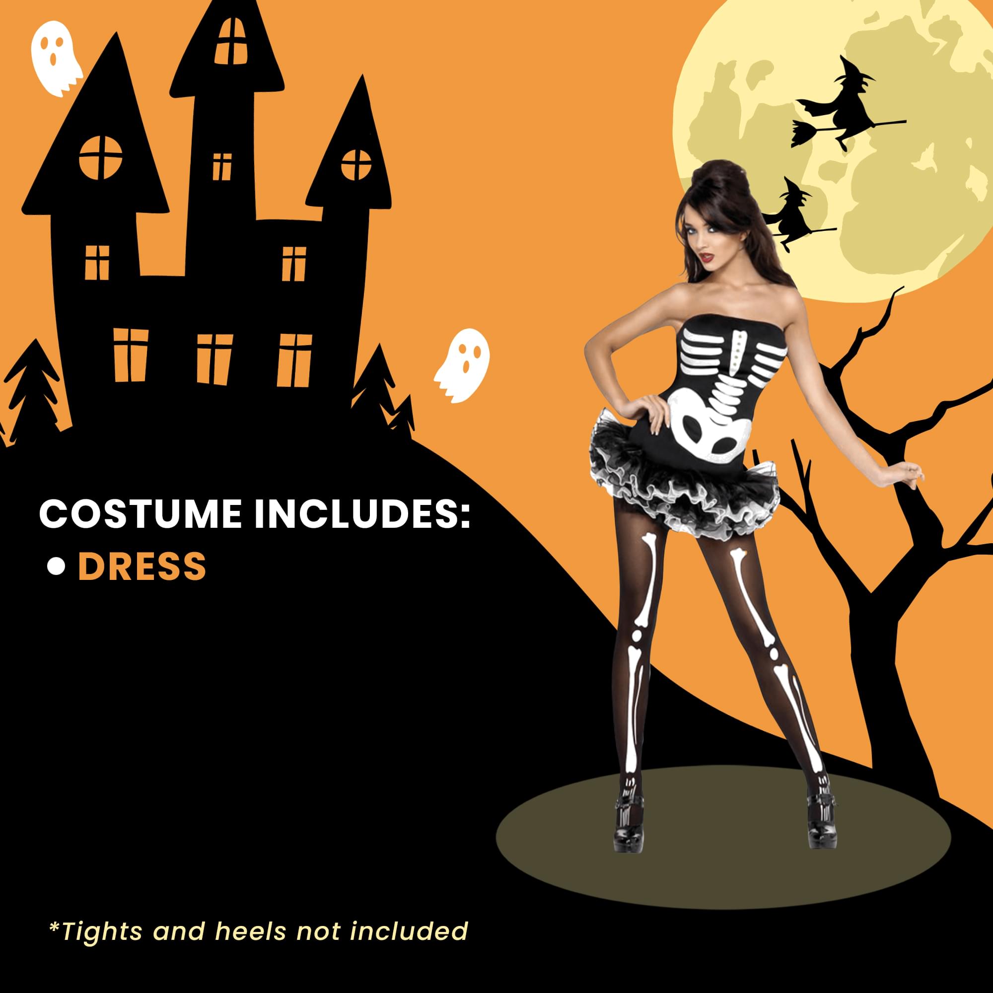 Skeleton Adult Costume