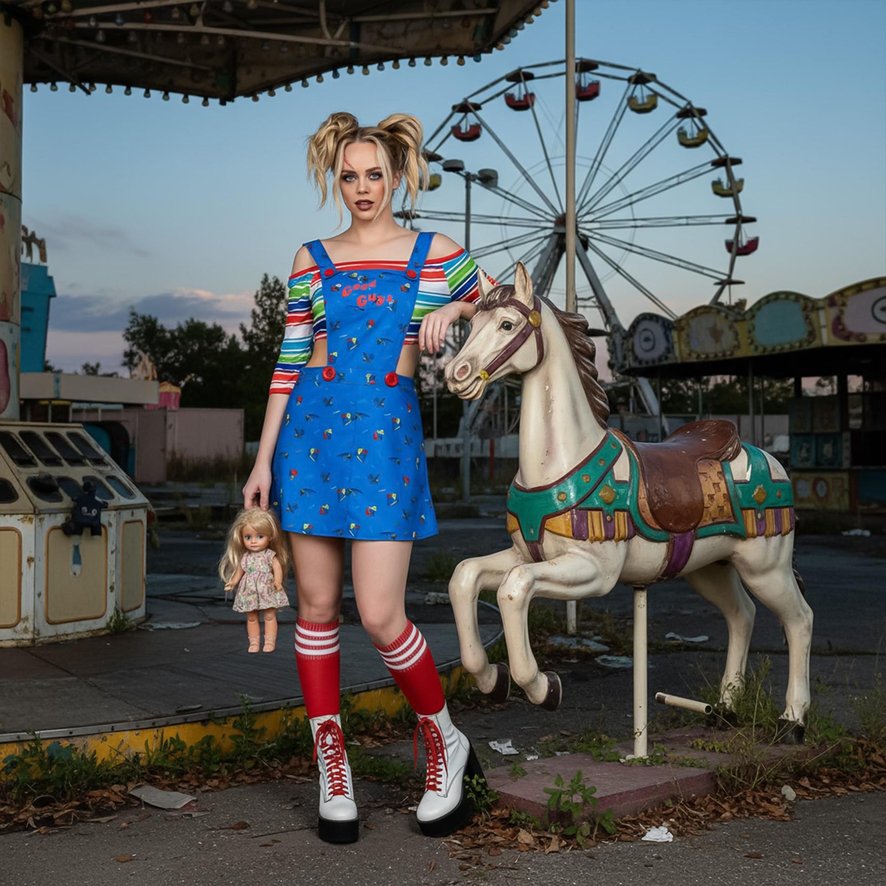 Female Chucky Child Costume