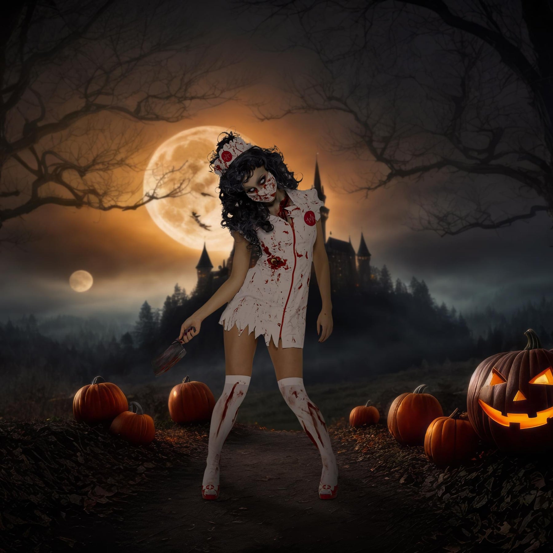 Zombie Nurse Adult Costume