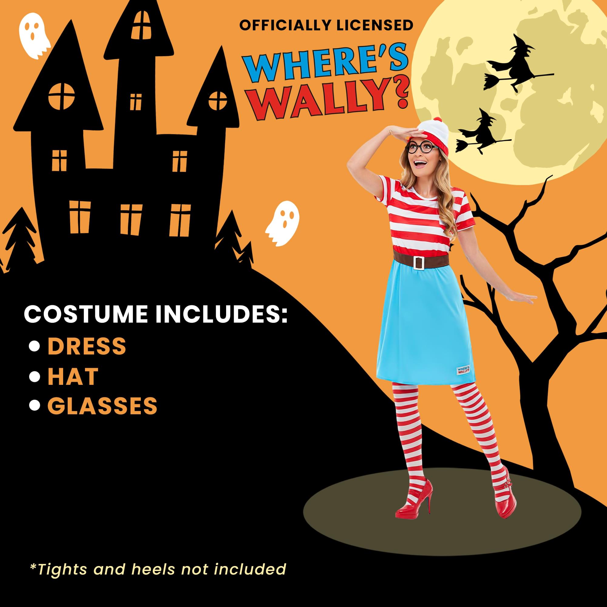 Where Wally? Wenda Adult Costume