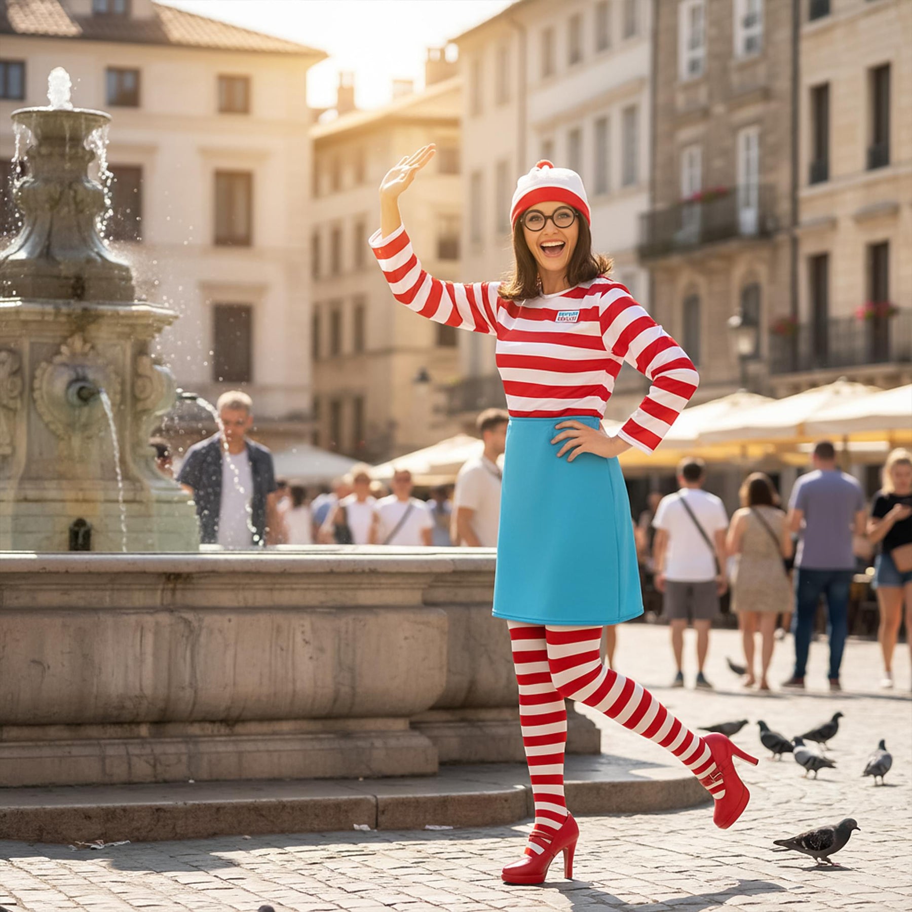 Where Wally Wenda Child Costume