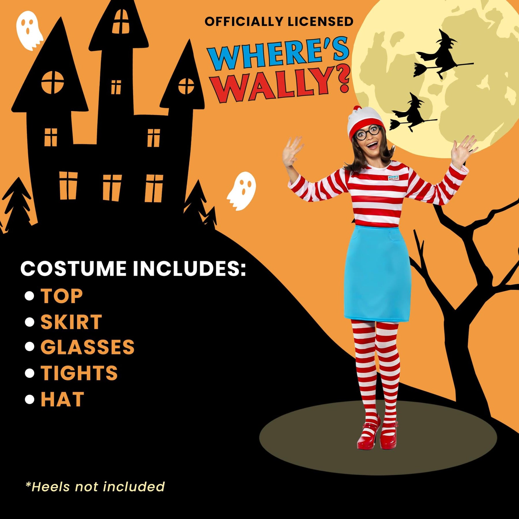Where Wally Wenda Child Costume