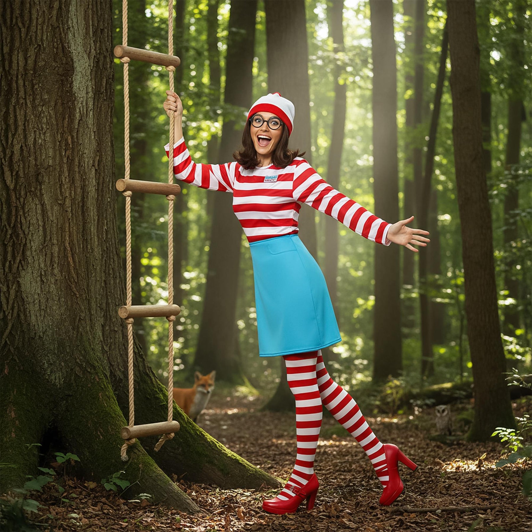 Where Wally Wenda Child Costume