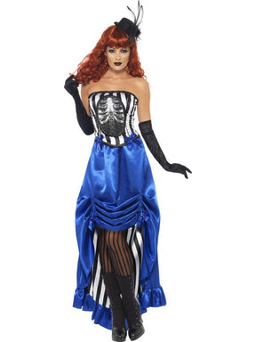 Grotesque Burlesque Pin-Up Dancer Adult Costume