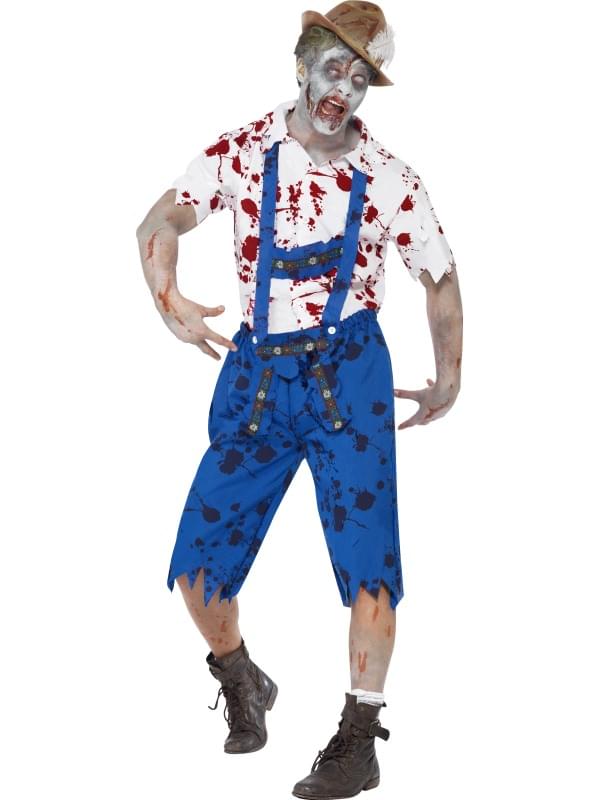 Zombie Beer Bavarian Adult Costume