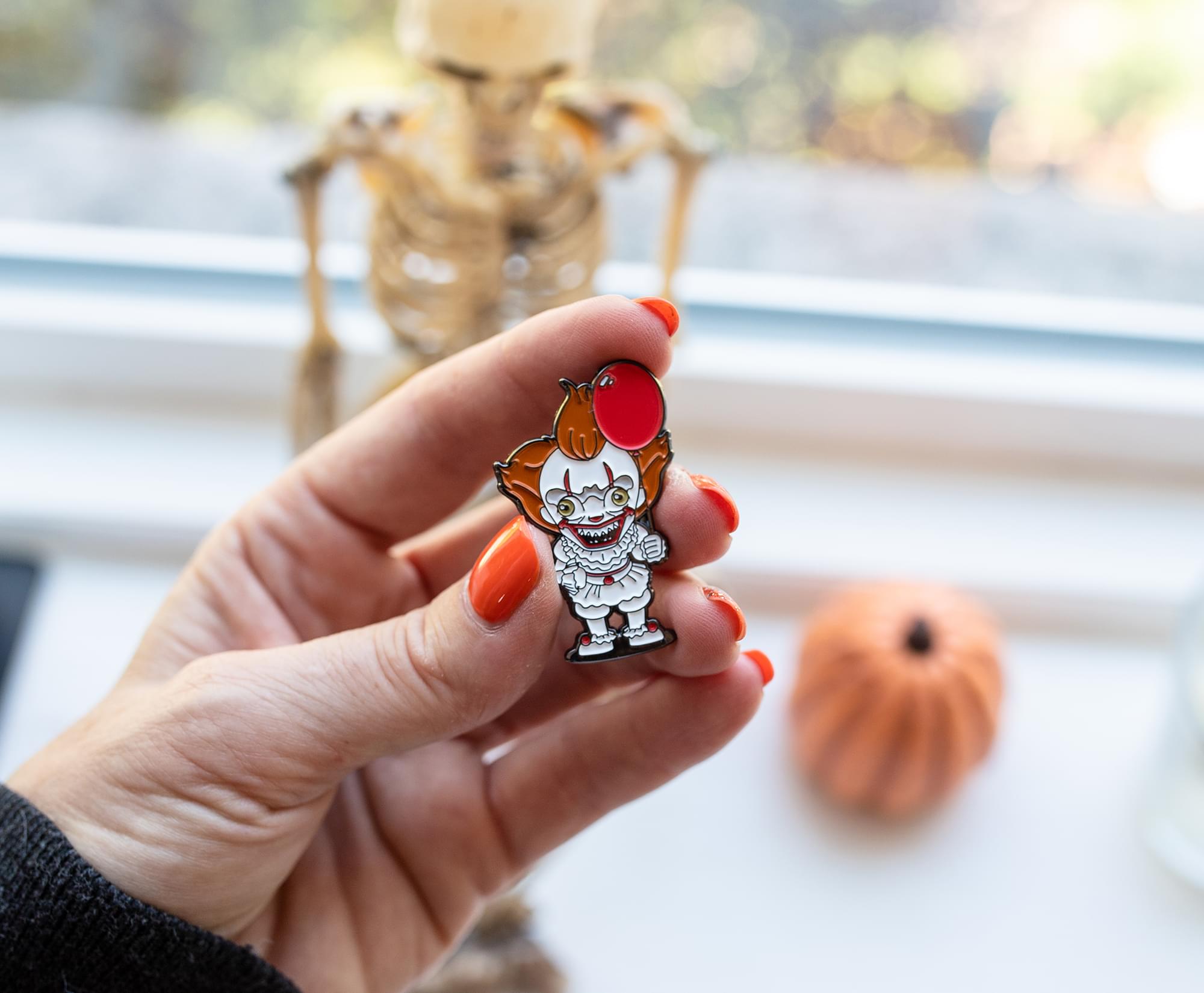 IT Pennywise The Clown Chibi Limited Edition Enamel Pin | Toynk Exclusive