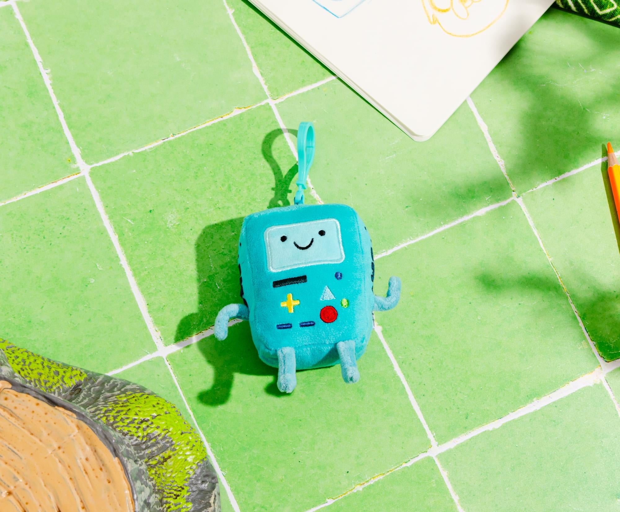 Adventure Time BMO Happy 4-Inch Plush Keychain