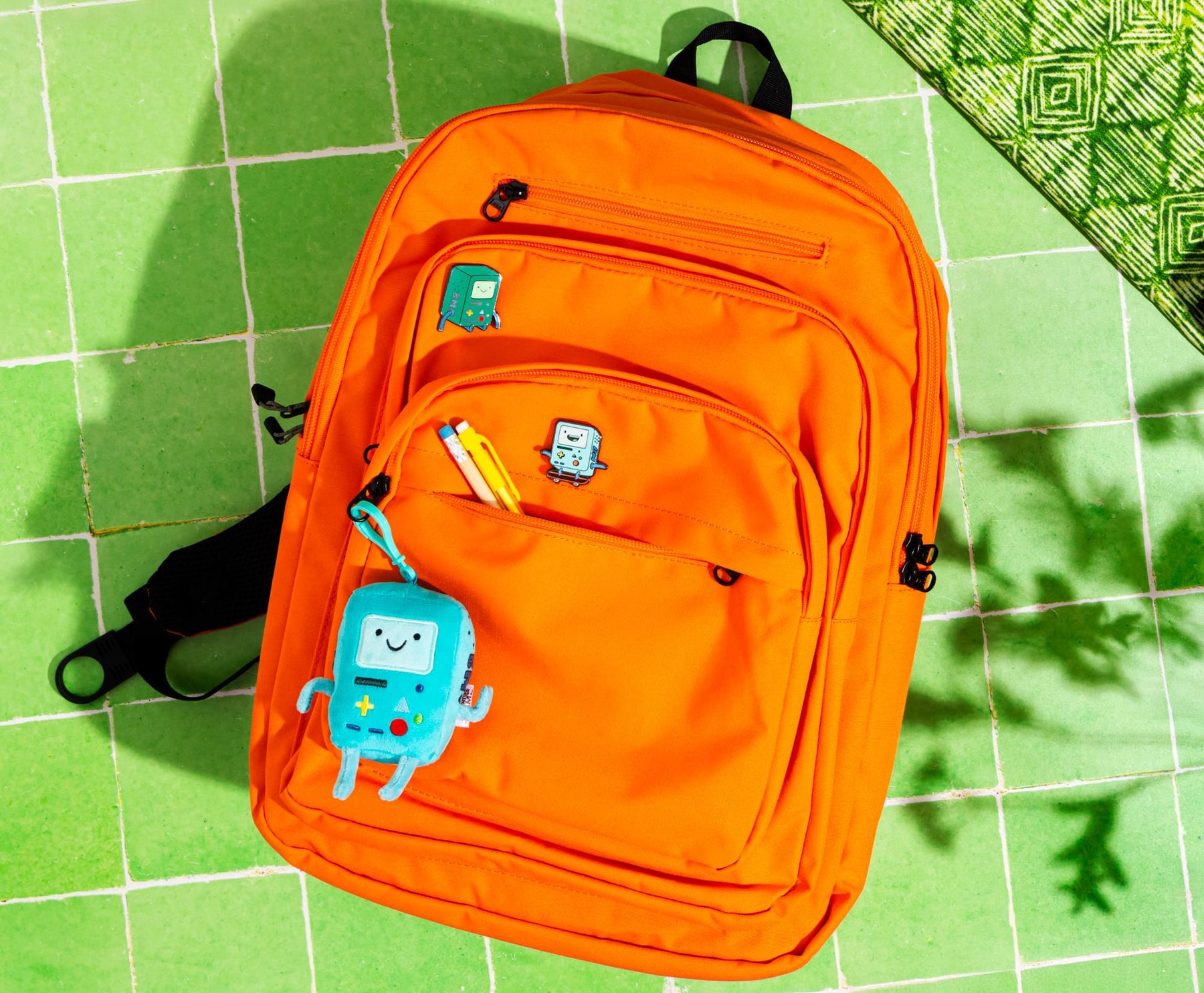 Adventure Time BMO Happy 4-Inch Plush Keychain