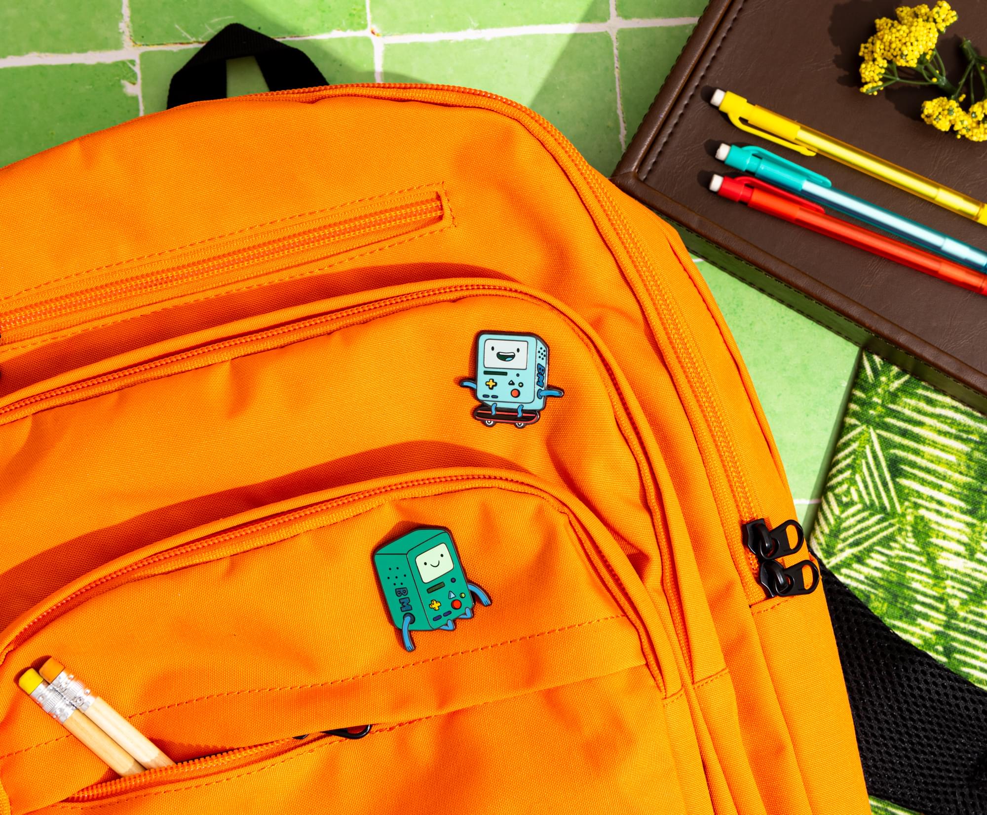 Adventure Time BMO Sitting Enamel Pin