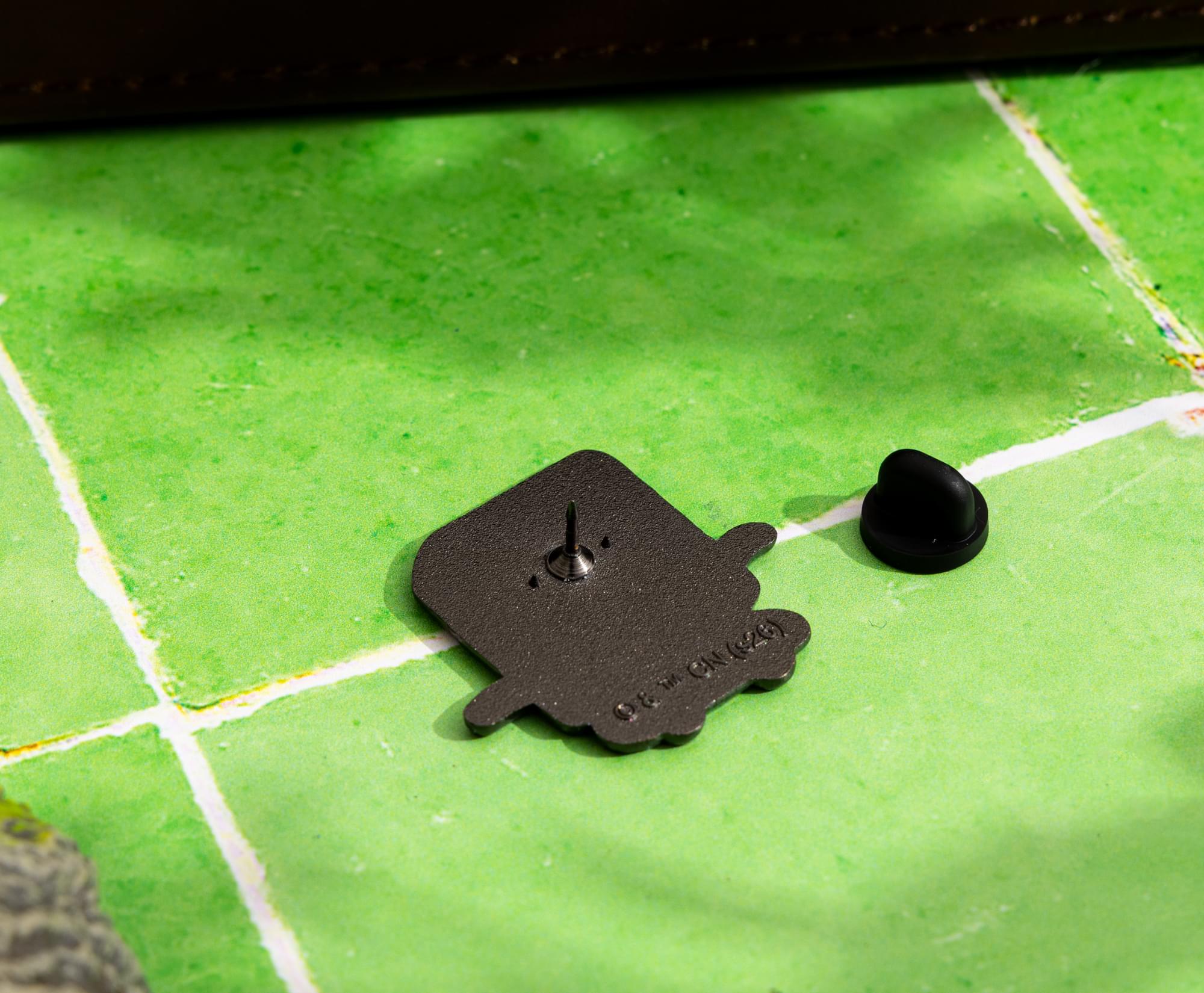 Adventure Time BMO Skateboarding Enamel Pin