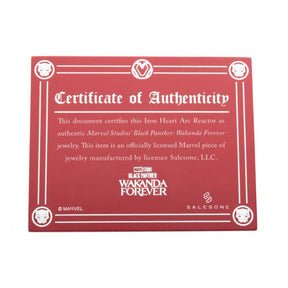Marvel Black Panther: Wakanda Forever Iron Heart Arc Reactor Magnetic Pin