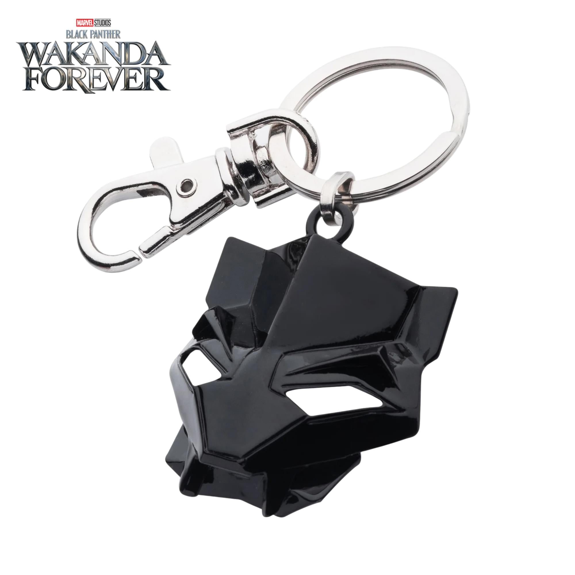 Marvel Black Panther: Wakanda Forever Mask Metal Keychain
