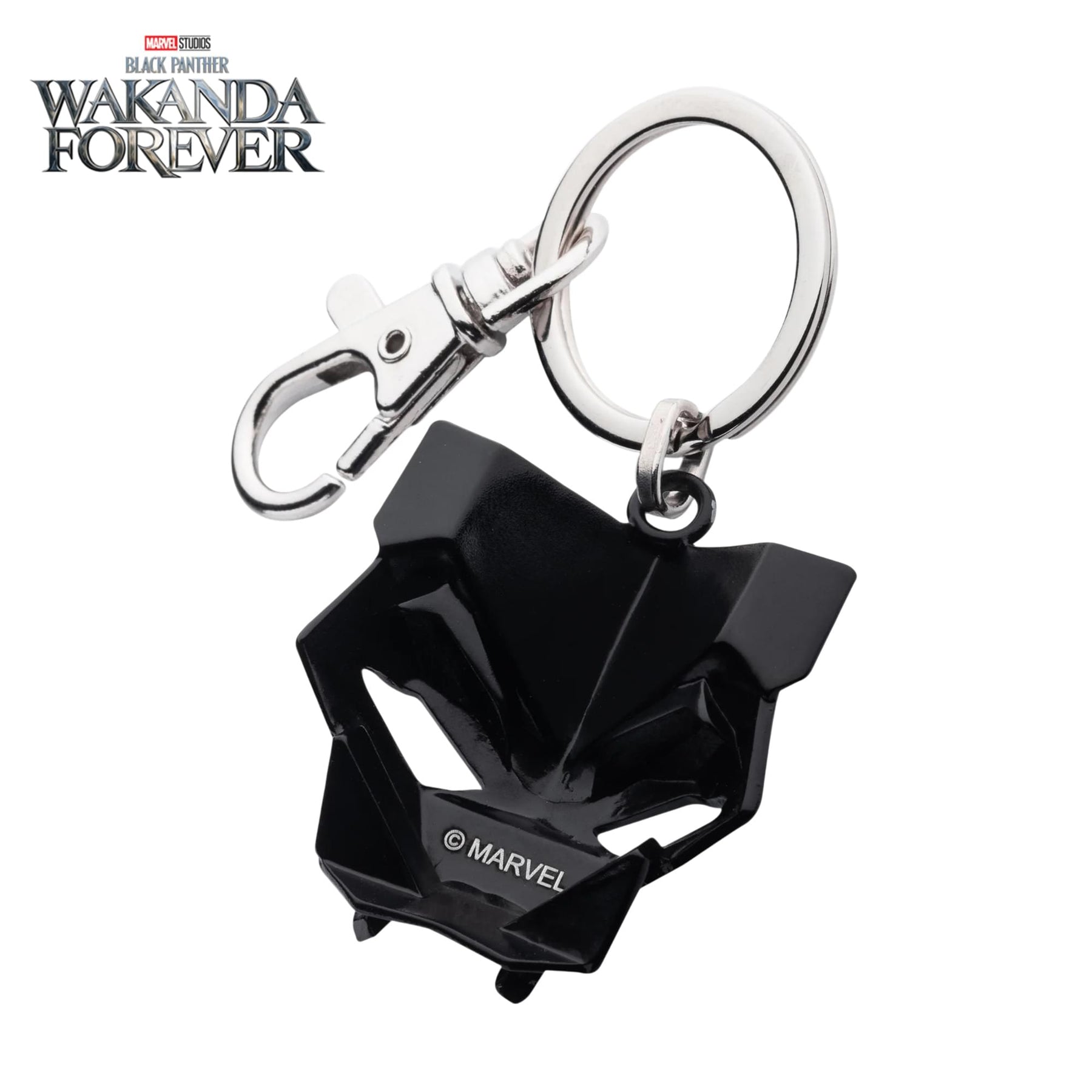 Marvel Black Panther: Wakanda Forever Mask Metal Keychain