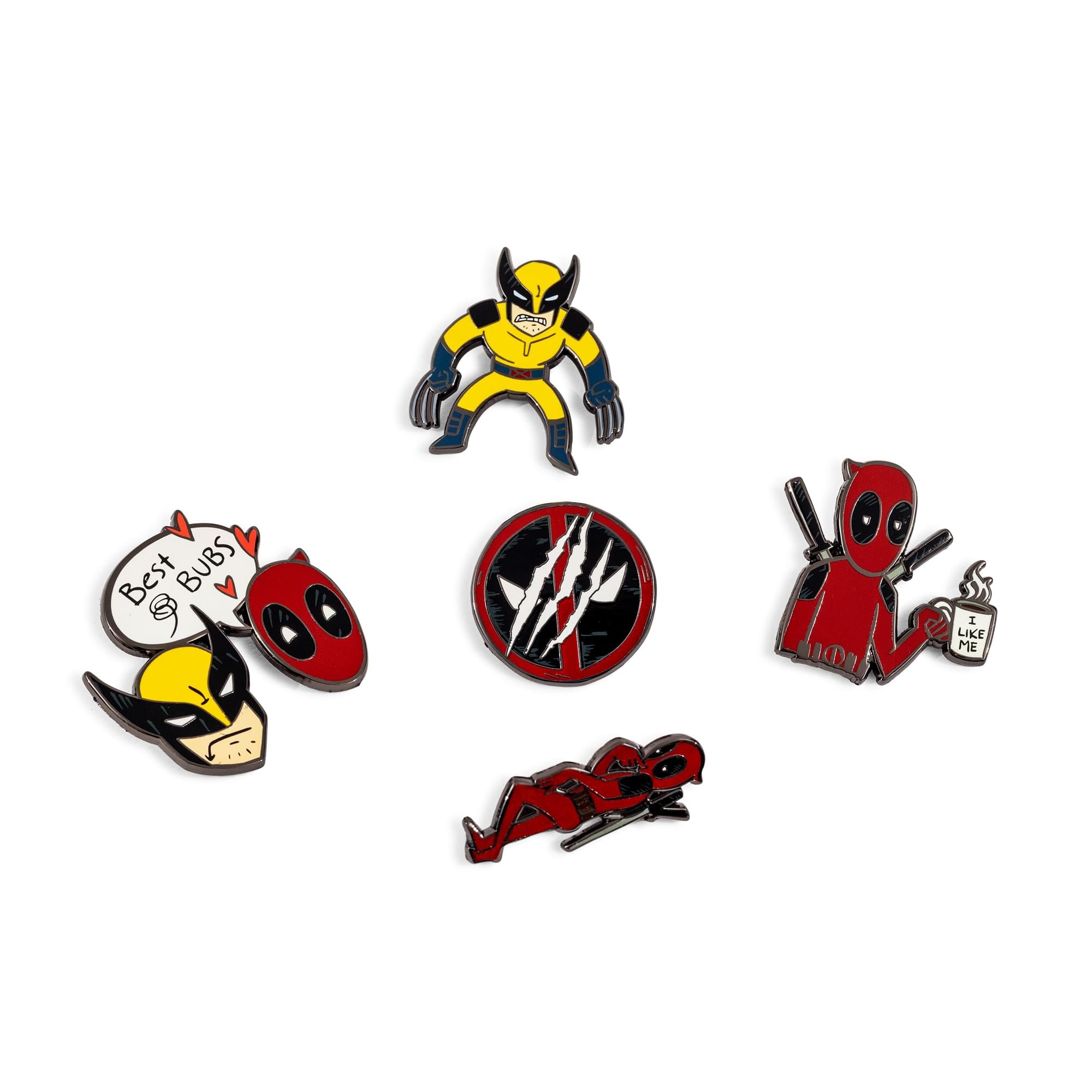 Marvel Deadpool Wolverine Exclusive Pin Set Free Shipping Marvel deadpool wolverine exclusive pin set free shipping