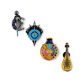 Dungeons & Dragons Honor Among Thieves 4-Piece Metal Pin Set