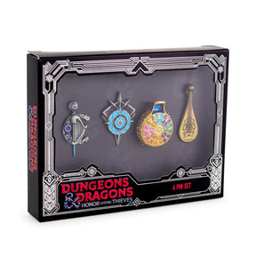 Dungeons & Dragons Honor Among Thieves 4-Piece Metal Pin Set