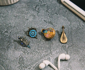 Dungeons & Dragons Honor Among Thieves 4-Piece Metal Pin Set