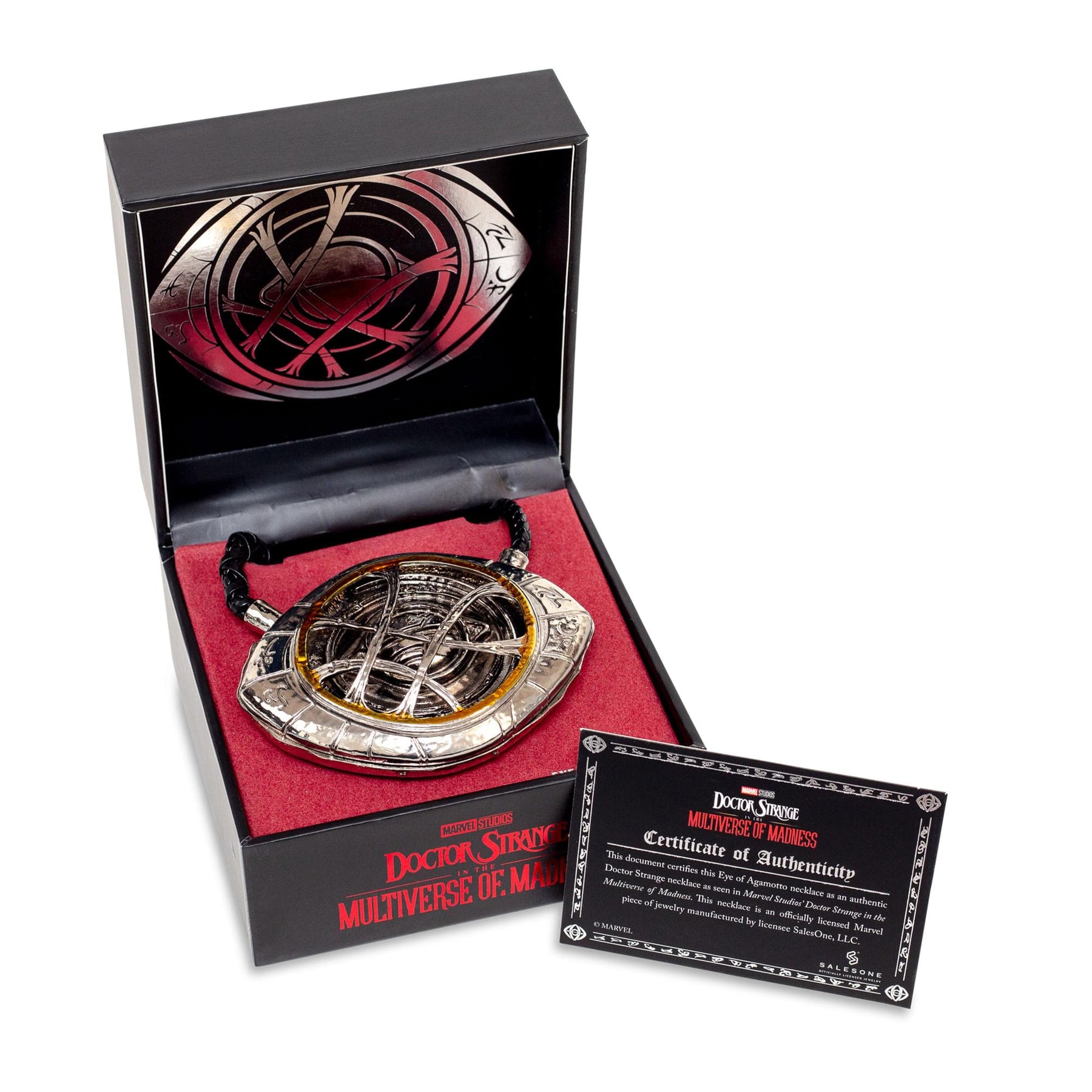Marvel Doctor Strange in the Multiverse of Madness Silver-Plated Eye of Agamotto Prop Replica | SDCC 2022 Exclusive