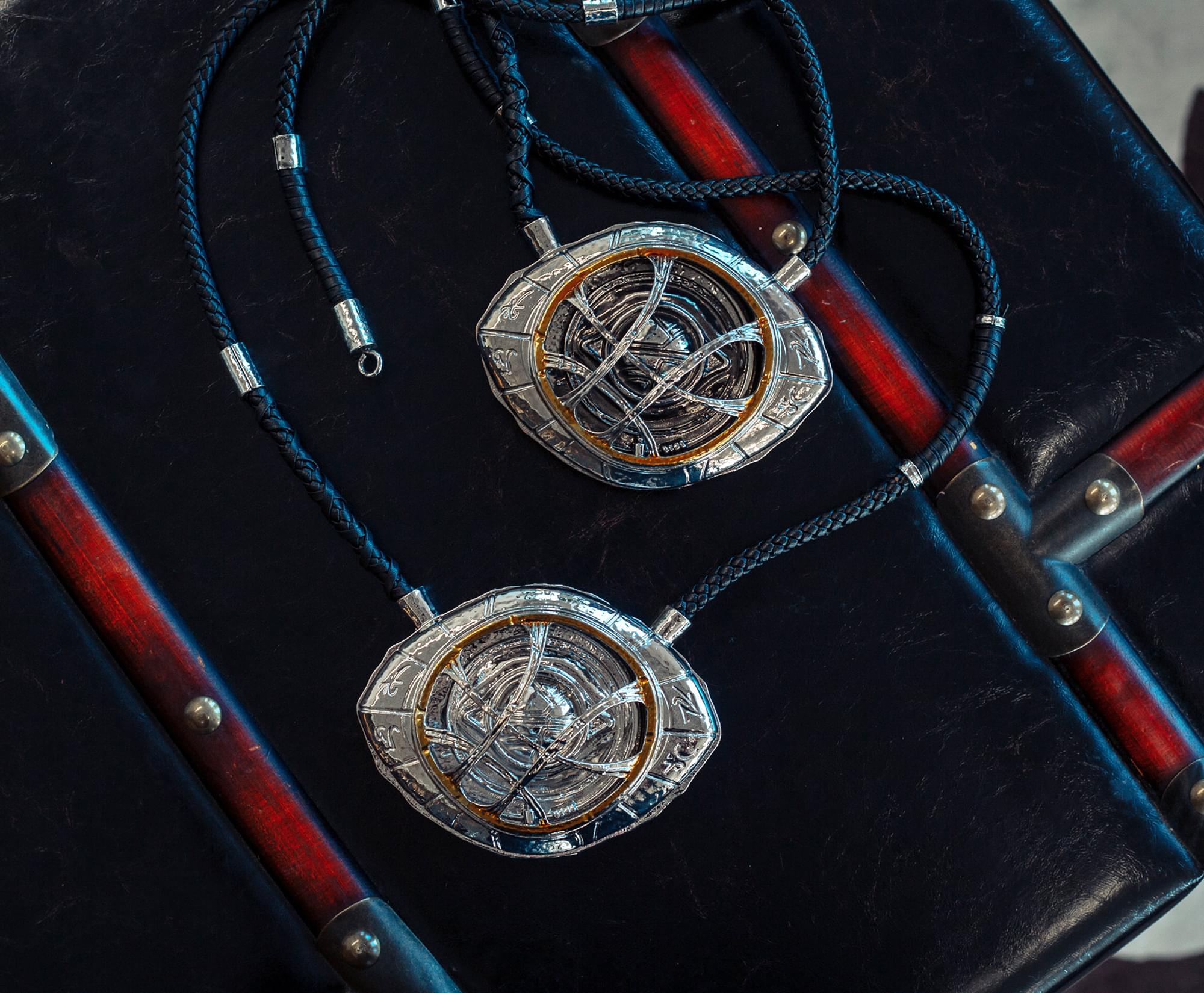 Marvel Doctor Strange in the Multiverse of Madness Silver-Plated Eye of Agamotto Prop Replica | SDCC 2022 Exclusive