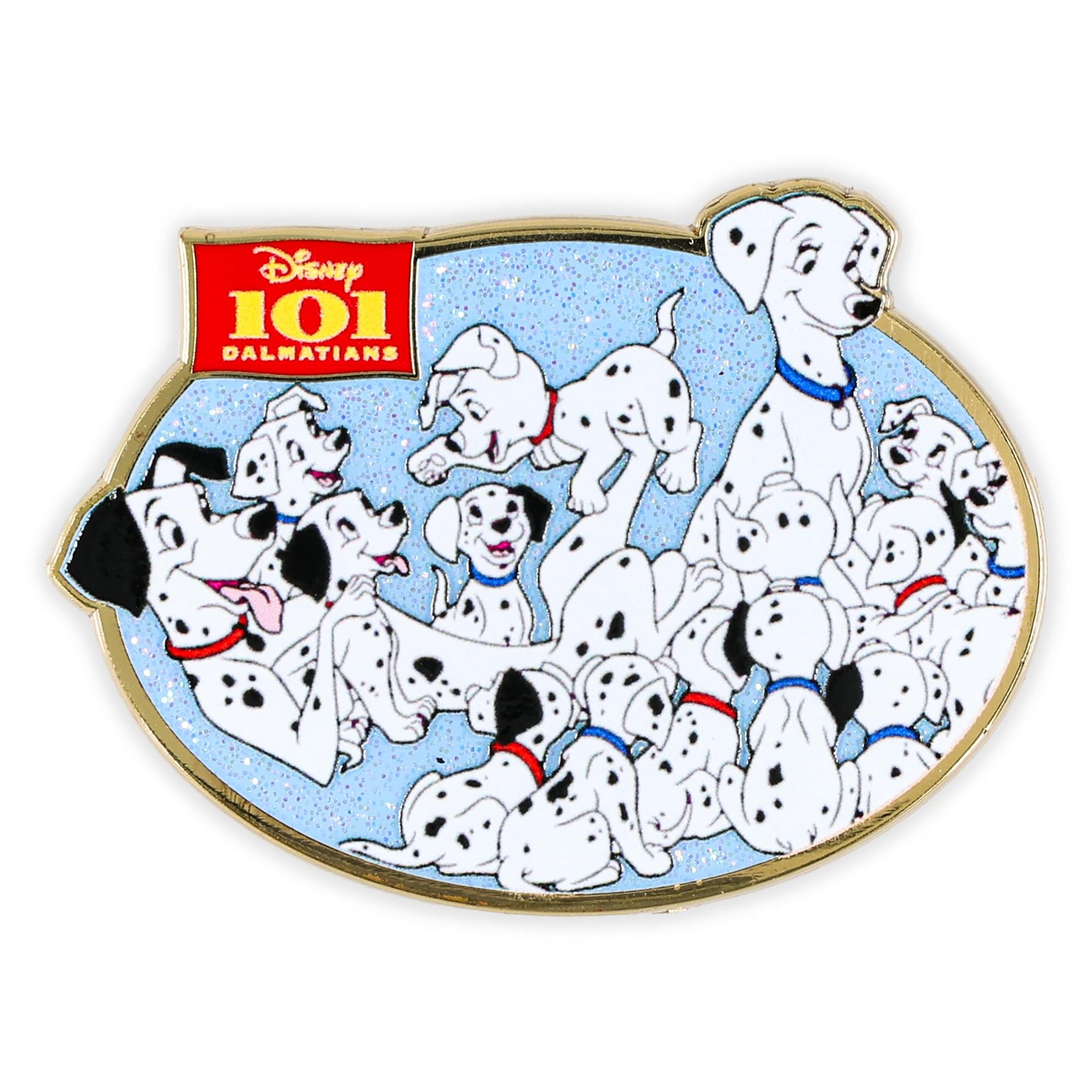 Disney 101 Dalmatians 65th Anniversary Glitter Enamel Pin