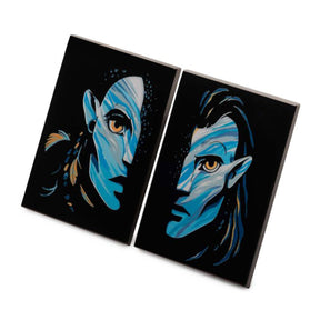 Avatar 2: The Way of Water Neytiri & Jake Enamel Pin Set