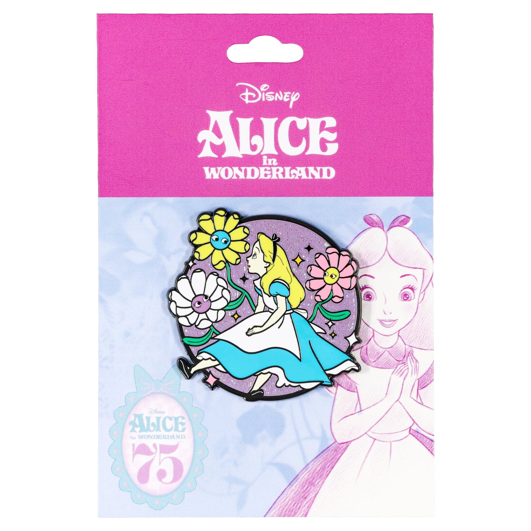 Disney Alice In Wonderland 75th Anniversary Enamel Pin