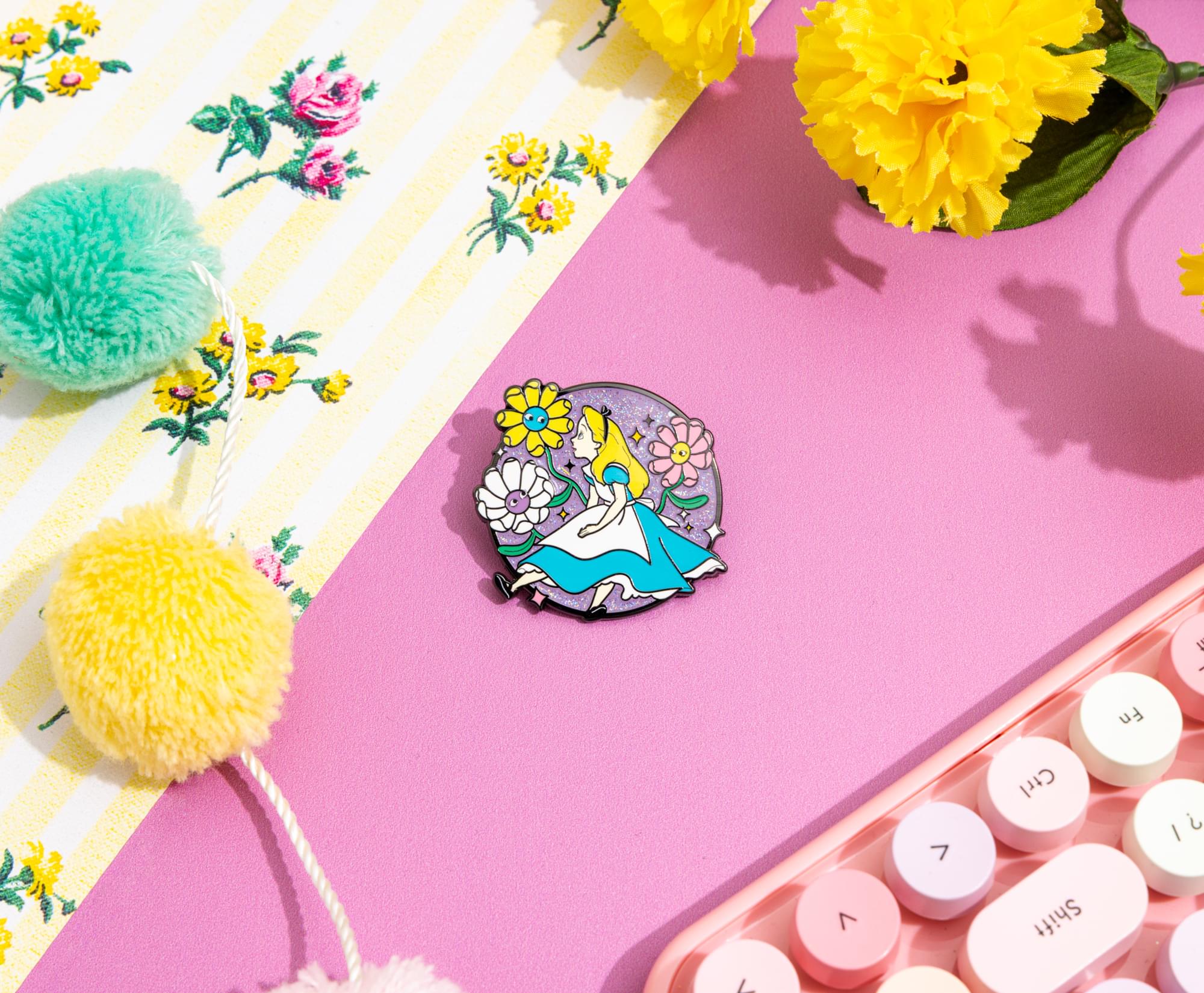 Disney Alice In Wonderland 75th Anniversary Enamel Pin