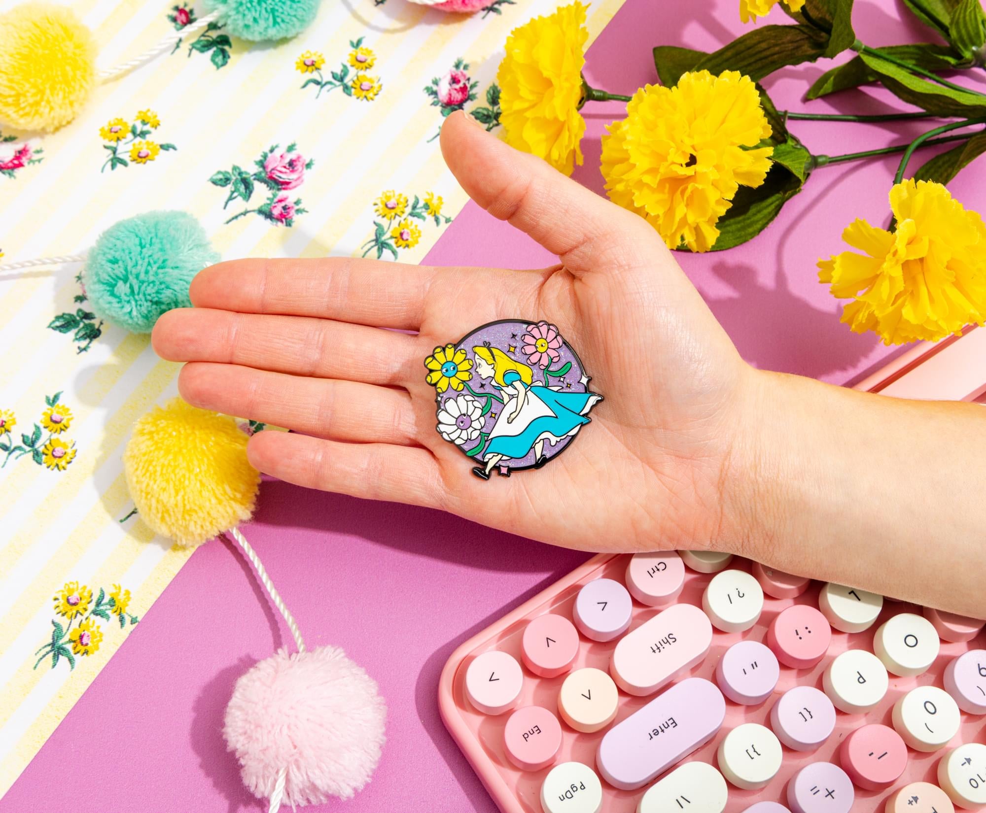 Disney Alice In Wonderland 75th Anniversary Enamel Pin