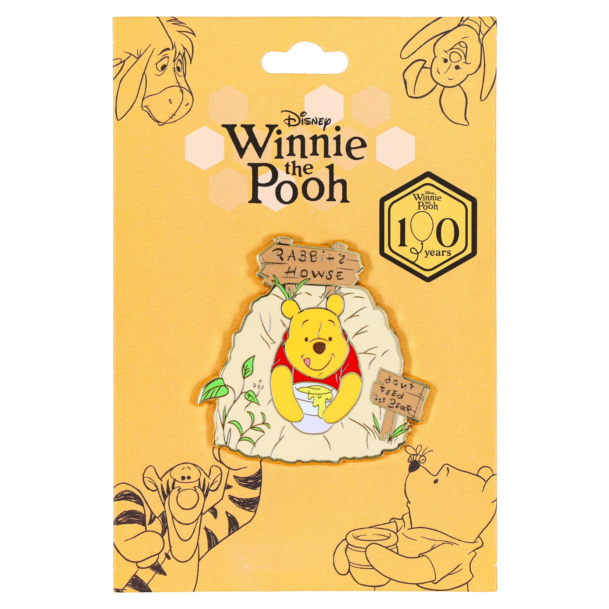 Disney Winnie The Pooh 100th Anniversary Enamel Pin