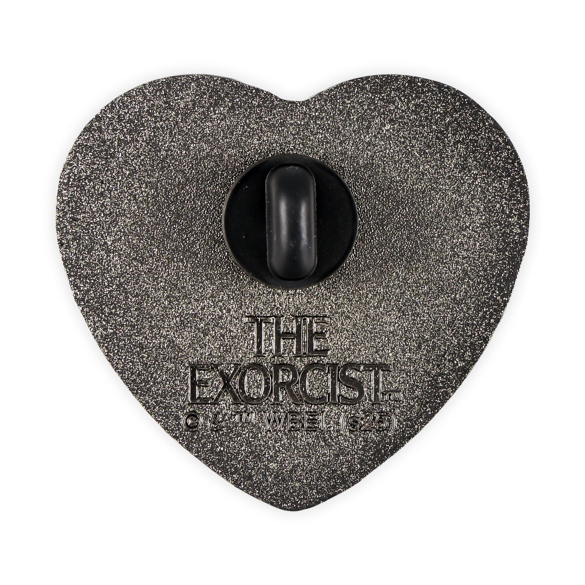 The Exorcist "You Possess My Heart" Enamel Pin