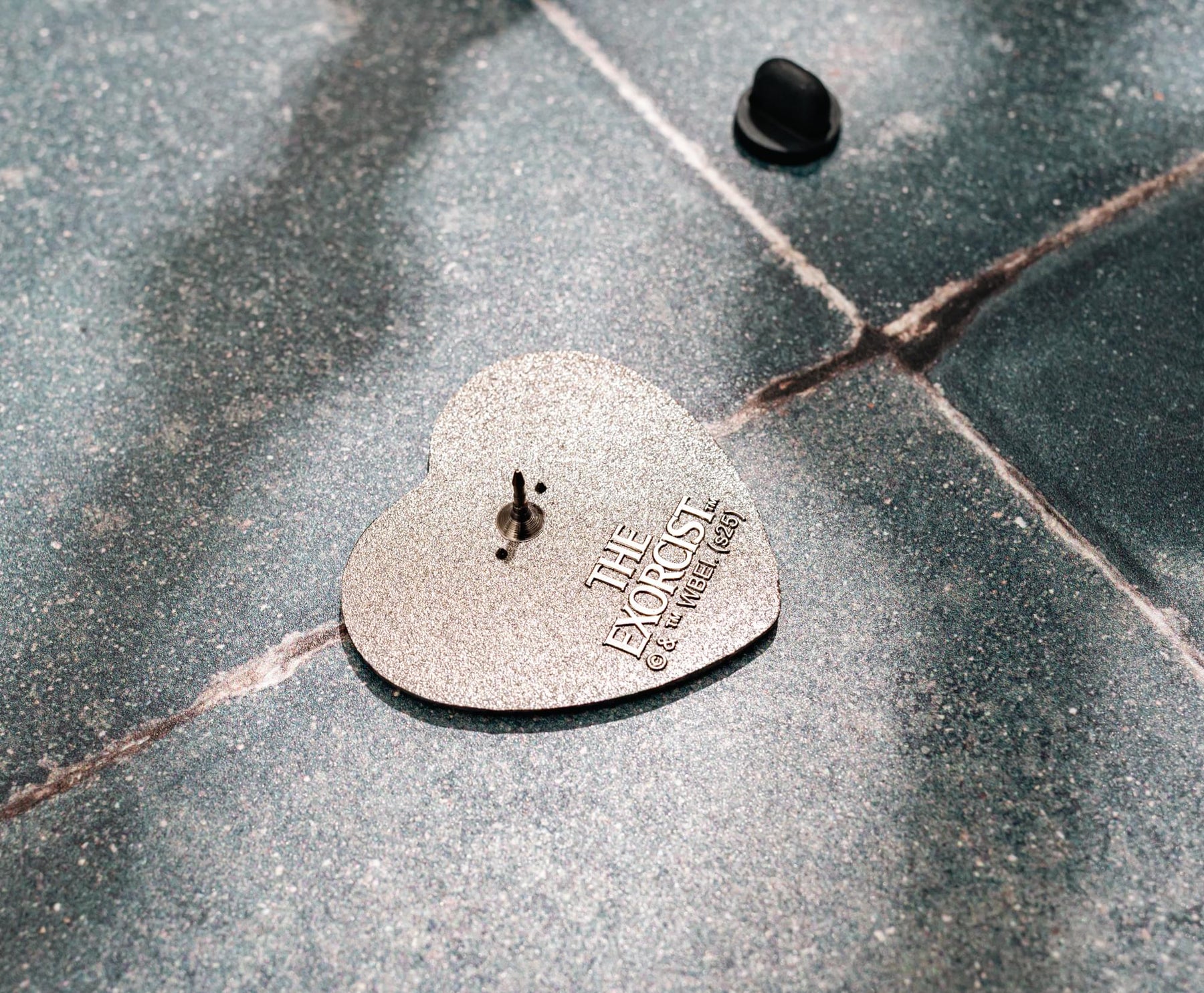 The Exorcist "You Possess My Heart" Enamel Pin