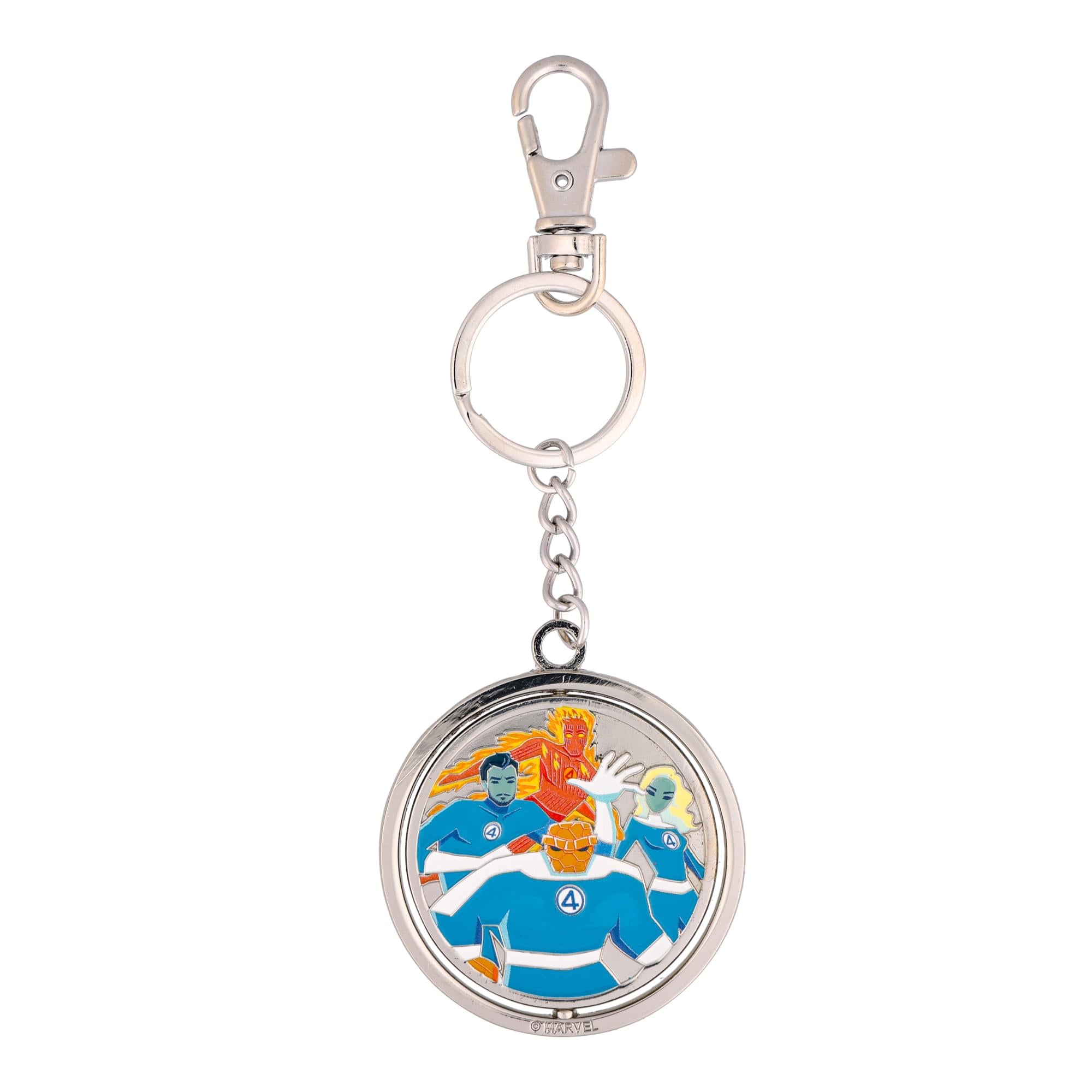 Marvel Studios The Fantastic Four: First Steps Spinning Enamel Keychain